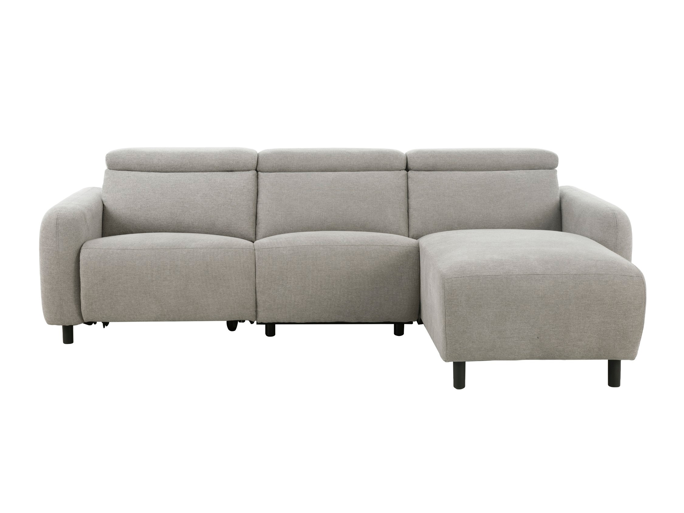 Colțar cu recliner Denton 1509 (Gri deschis)
