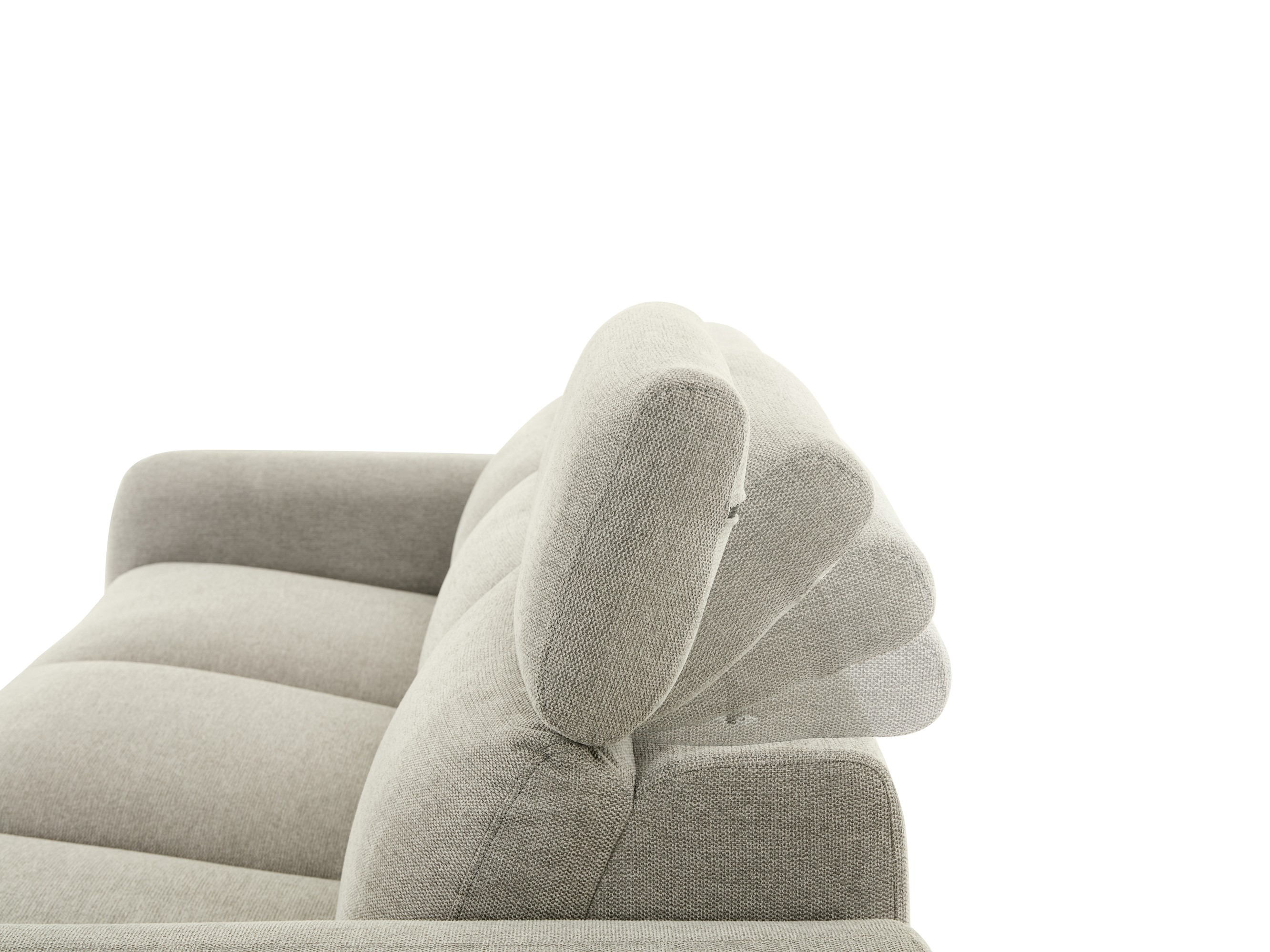 Colțar cu recliner Denton 1509 (Gri deschis)