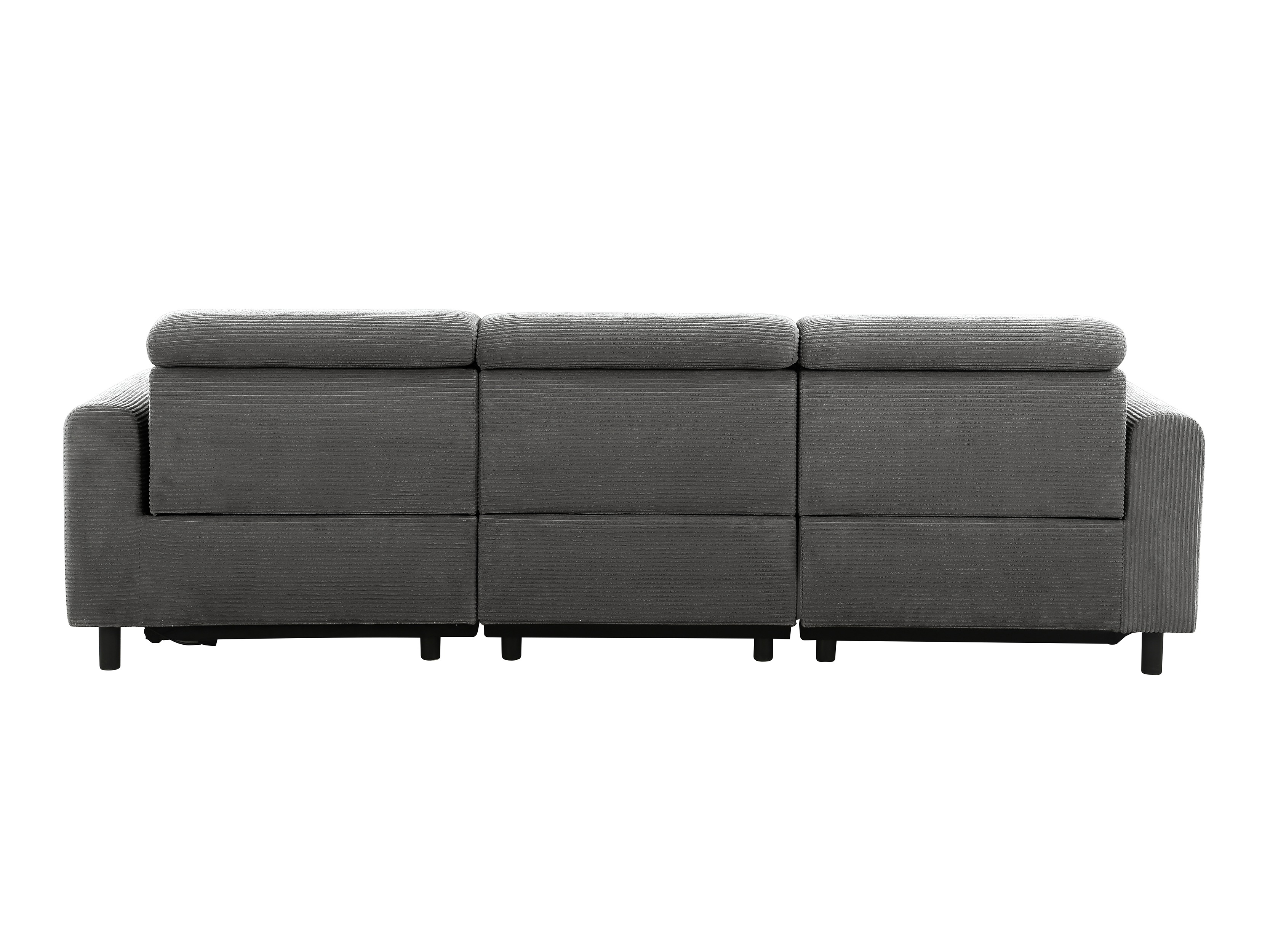 Colțar cu recliner Denton 1509 (Gri)