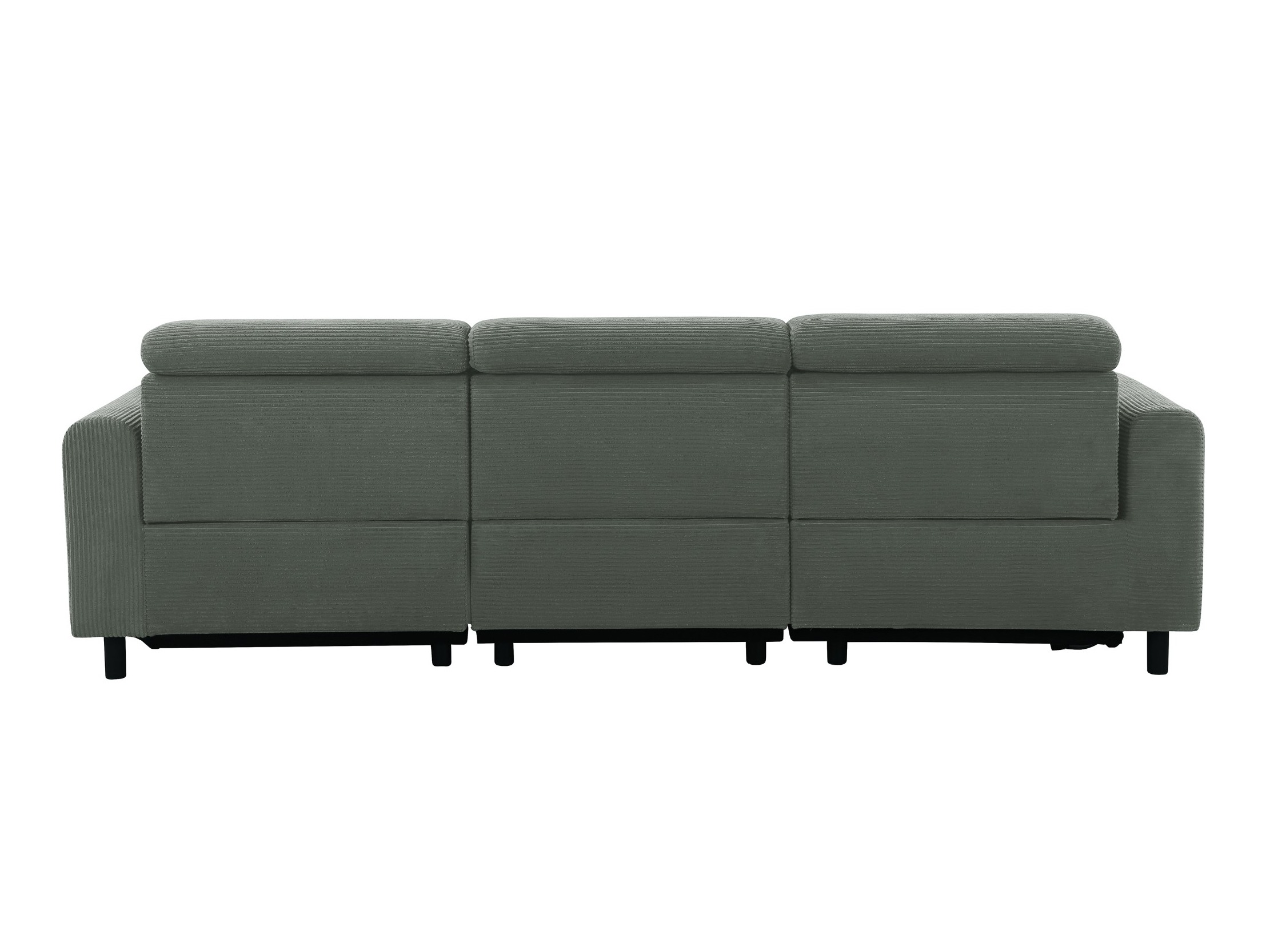 Colțar cu recliner Denton 1509 (Gri)