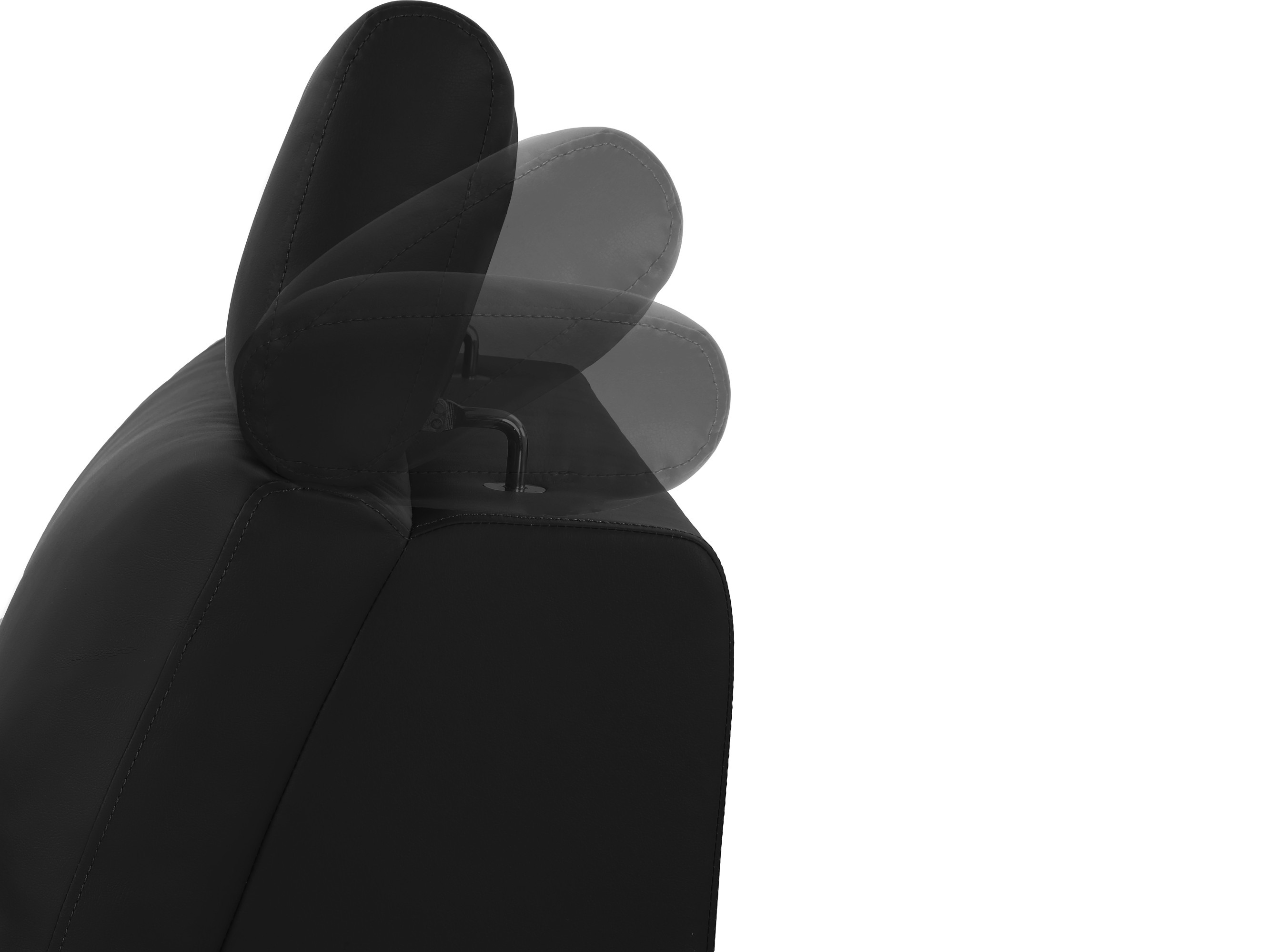 Colțar cu recliner Denton 1509 (Negru)