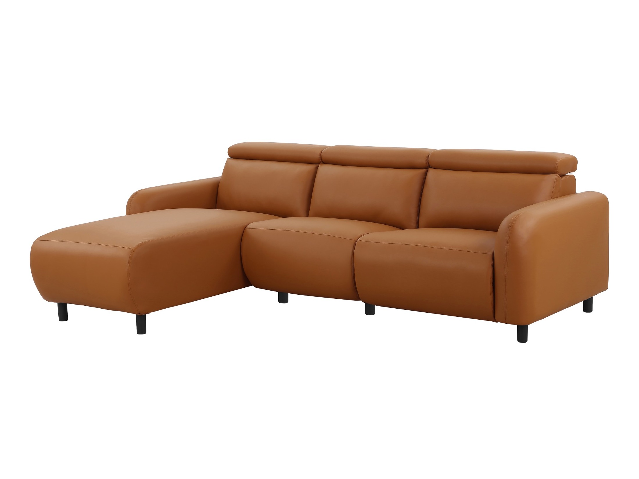Colțar cu recliner Denton 1509 (Portocaliu)