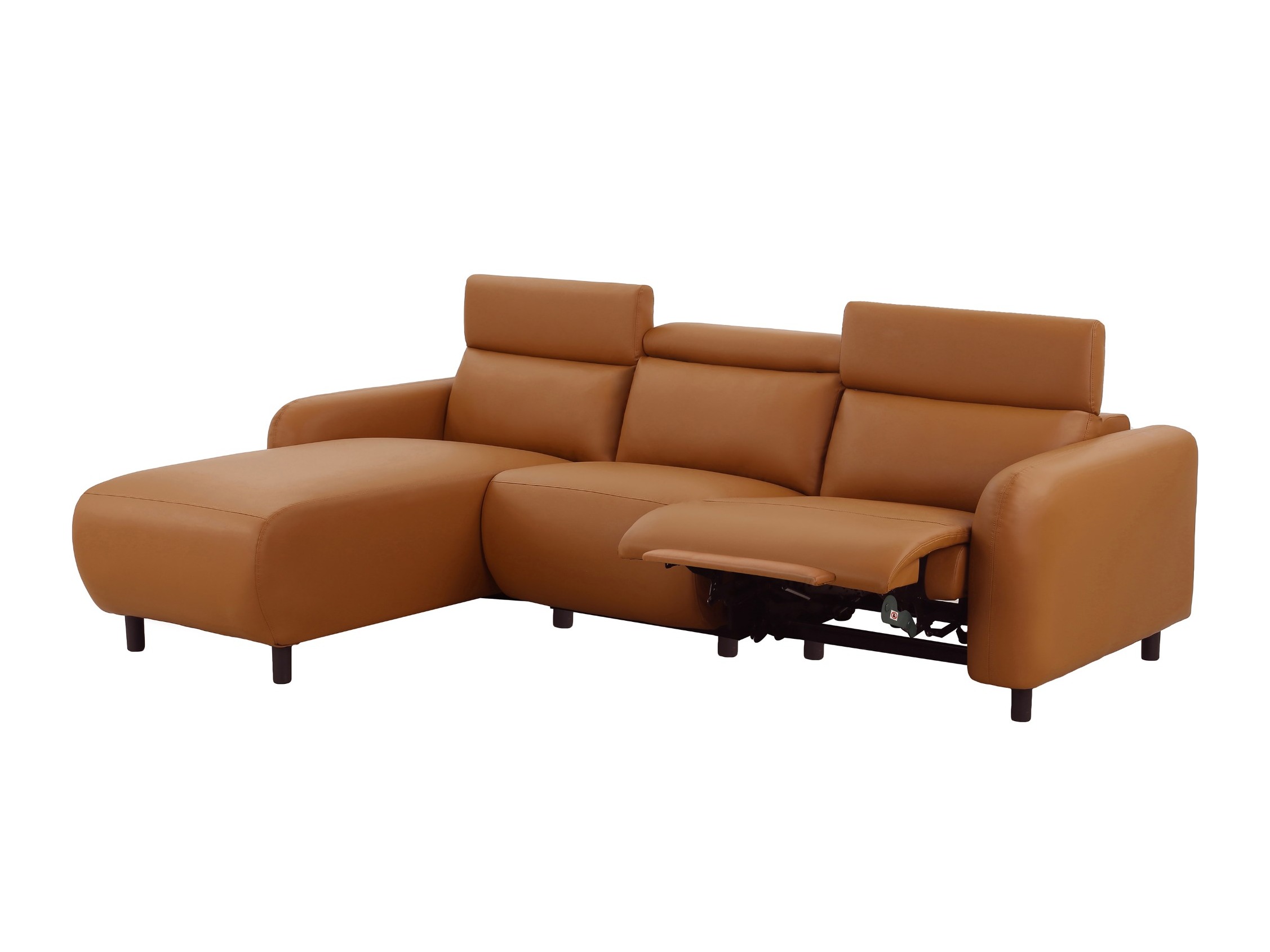 Colțar cu recliner Denton 1509 (Portocaliu)