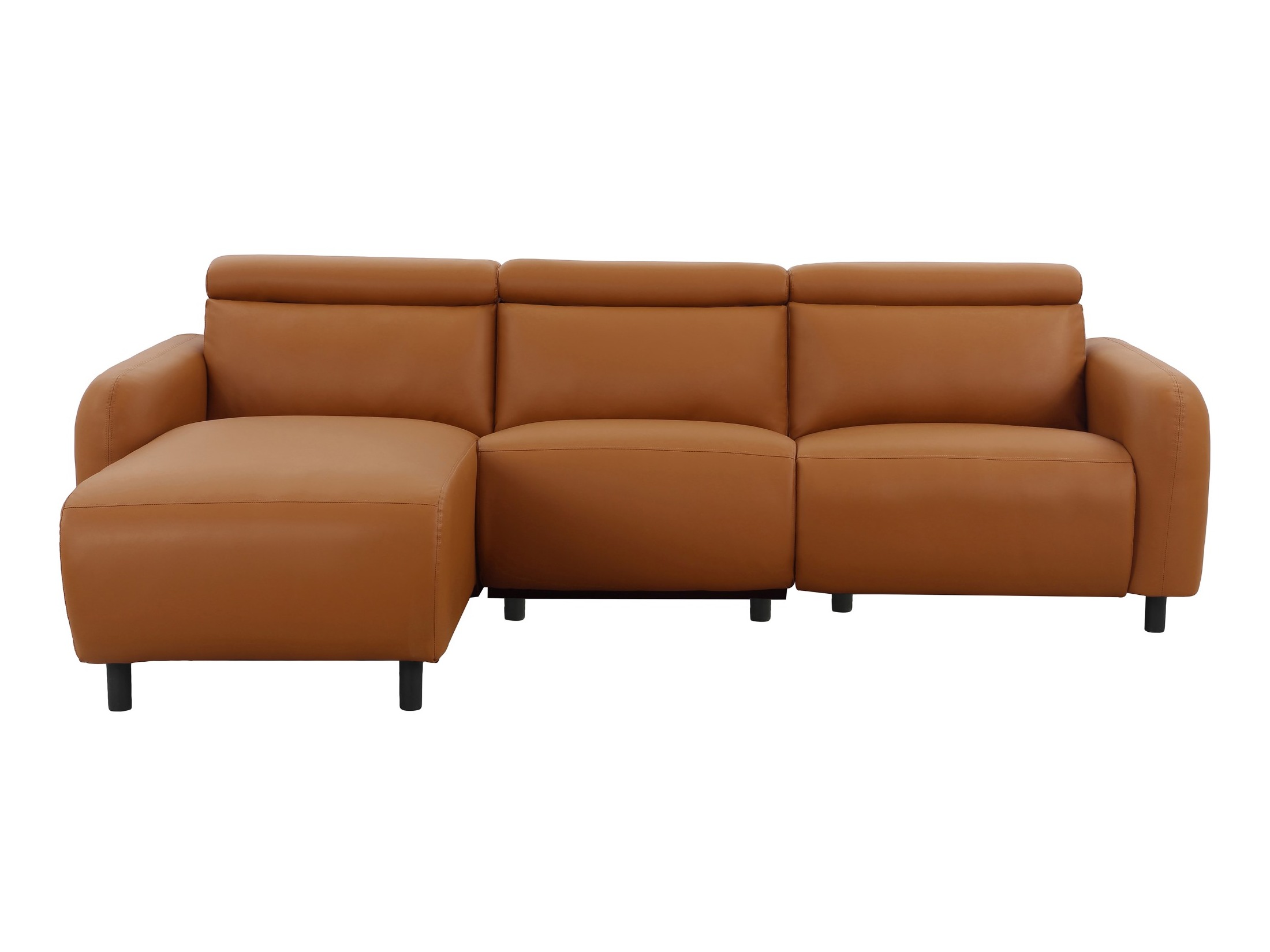 Colțar cu recliner Denton 1509 (Portocaliu)