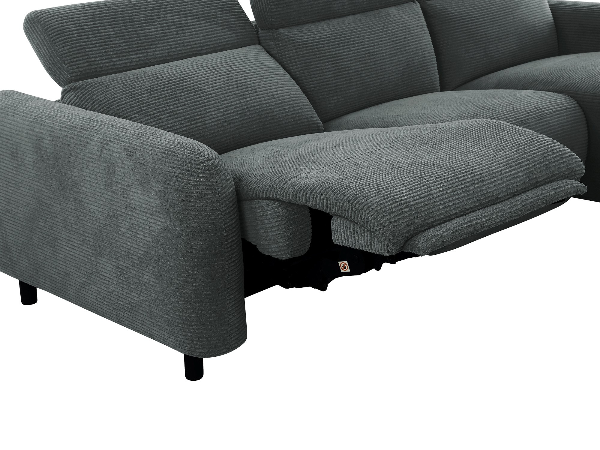 Colțar recliner Denton 1509 (Antracit)