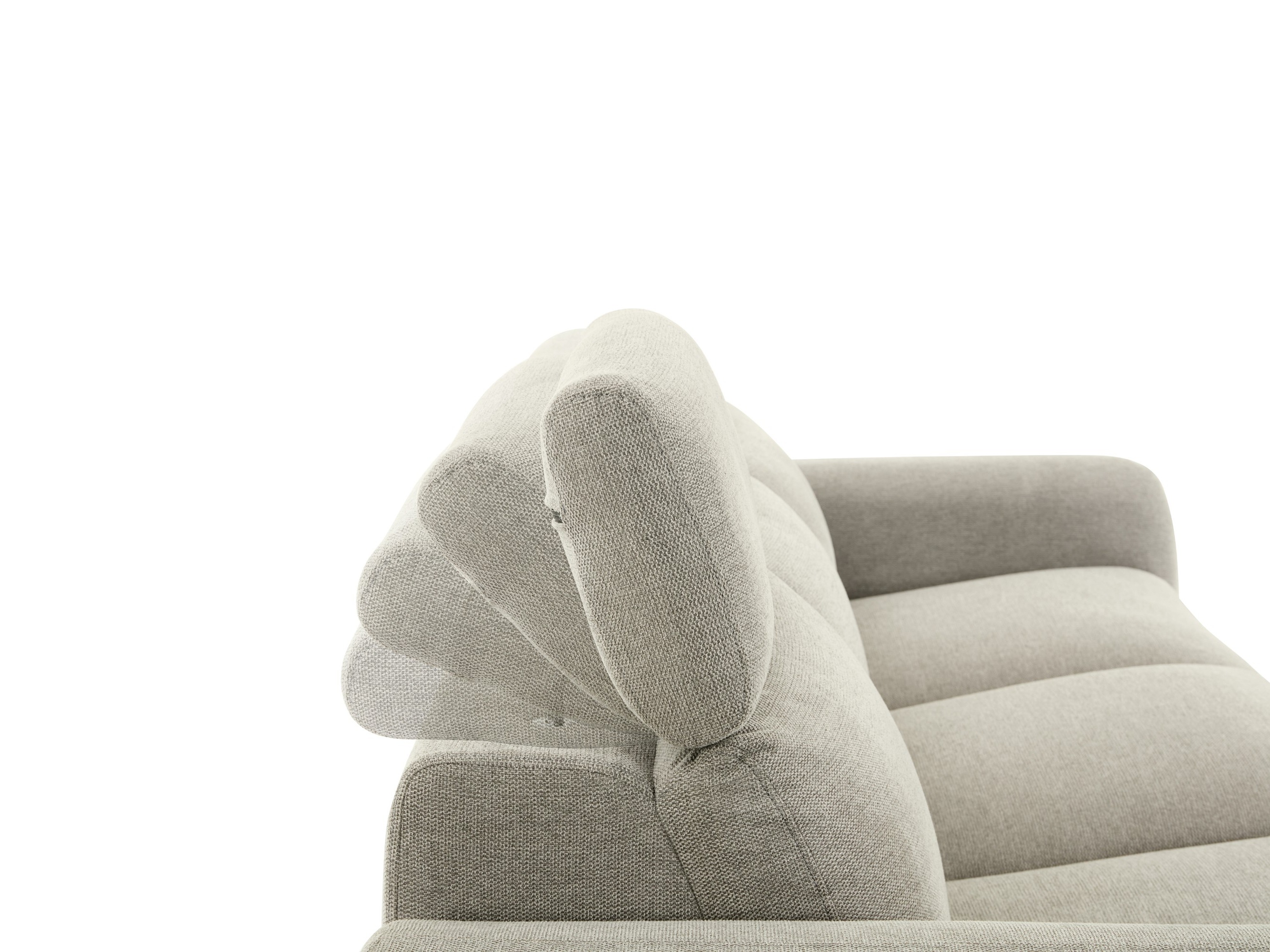 Canapea recliner Denton 1511 (Gri deschis)