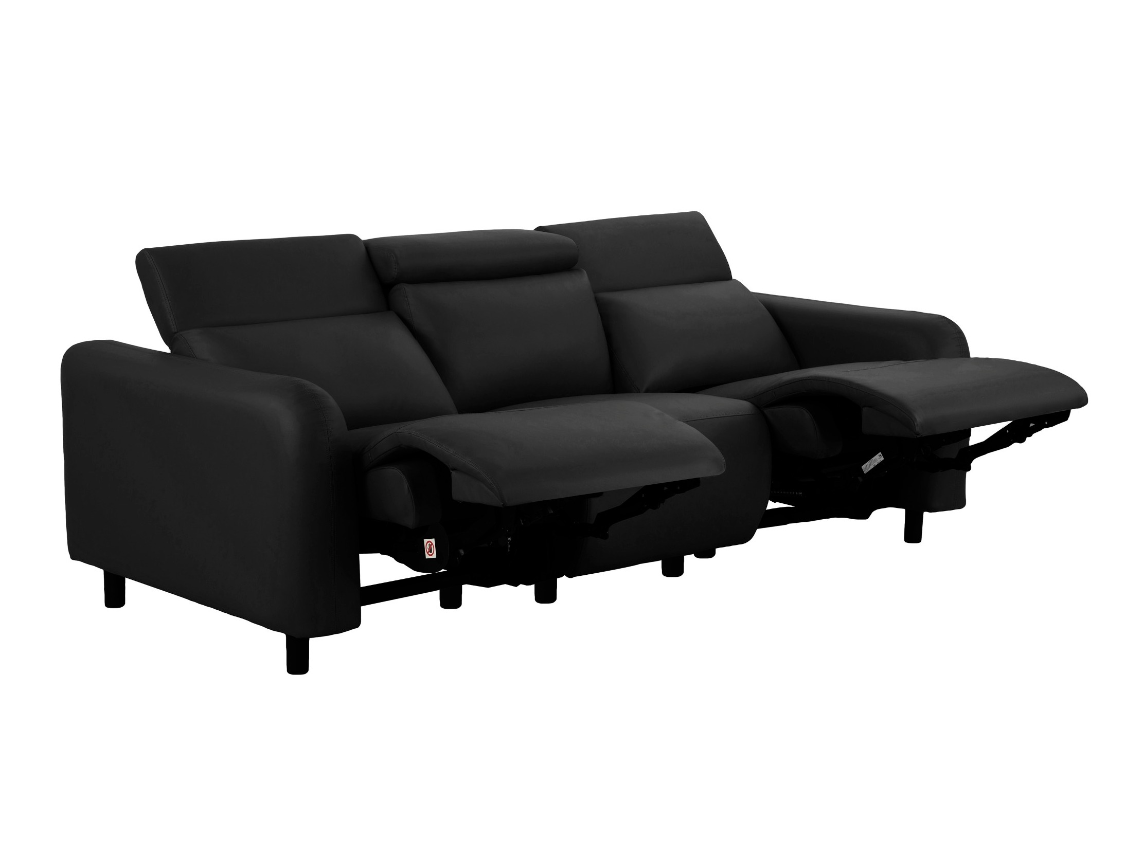 Canapea recliner Denton 1511 (Negru)