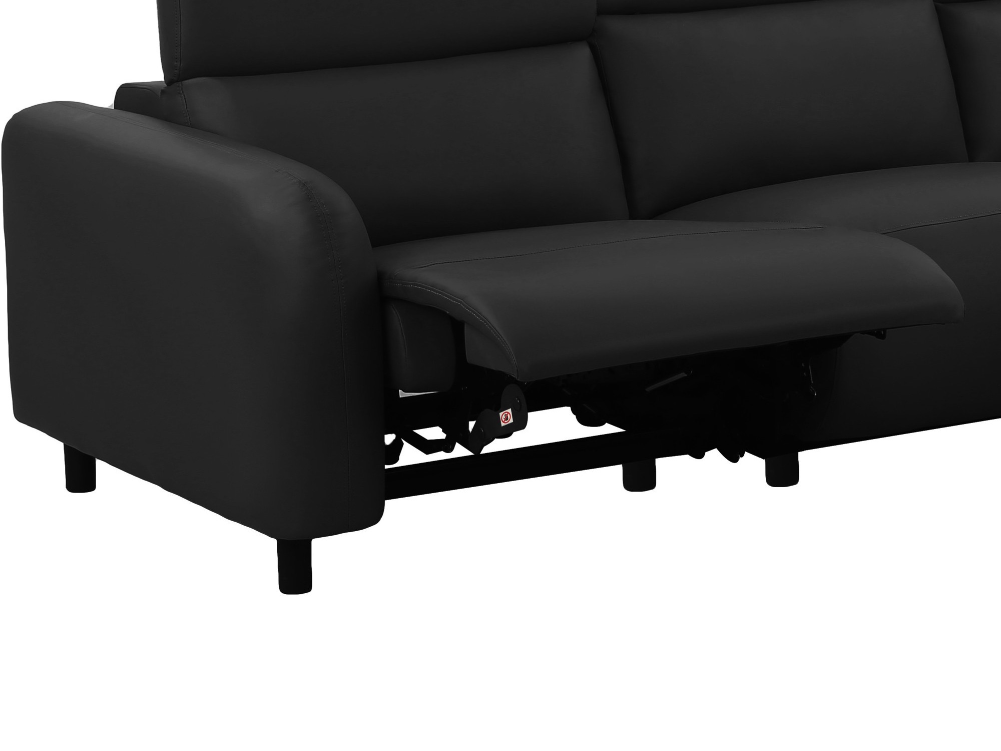 Canapea recliner Denton 1511 (Negru)