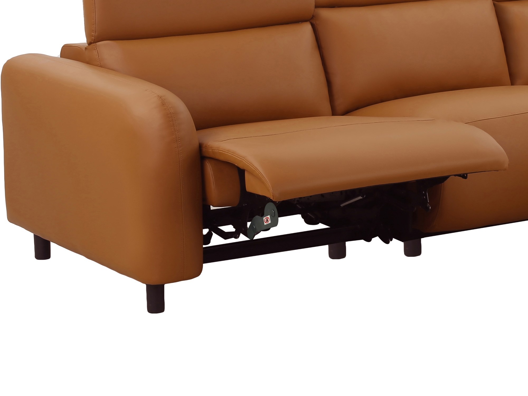 Canapea recliner Denton 1511 (Portocaliu)