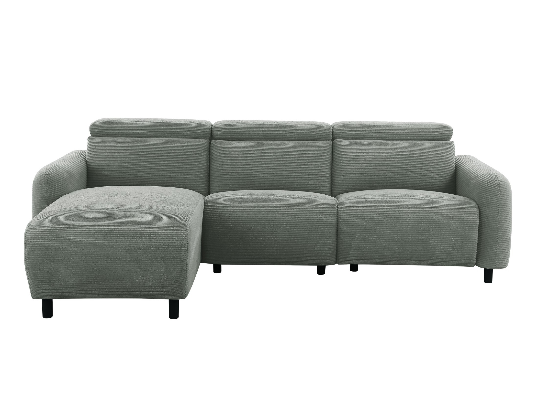 Colțar cu recliner Denton 1510 (Gri)