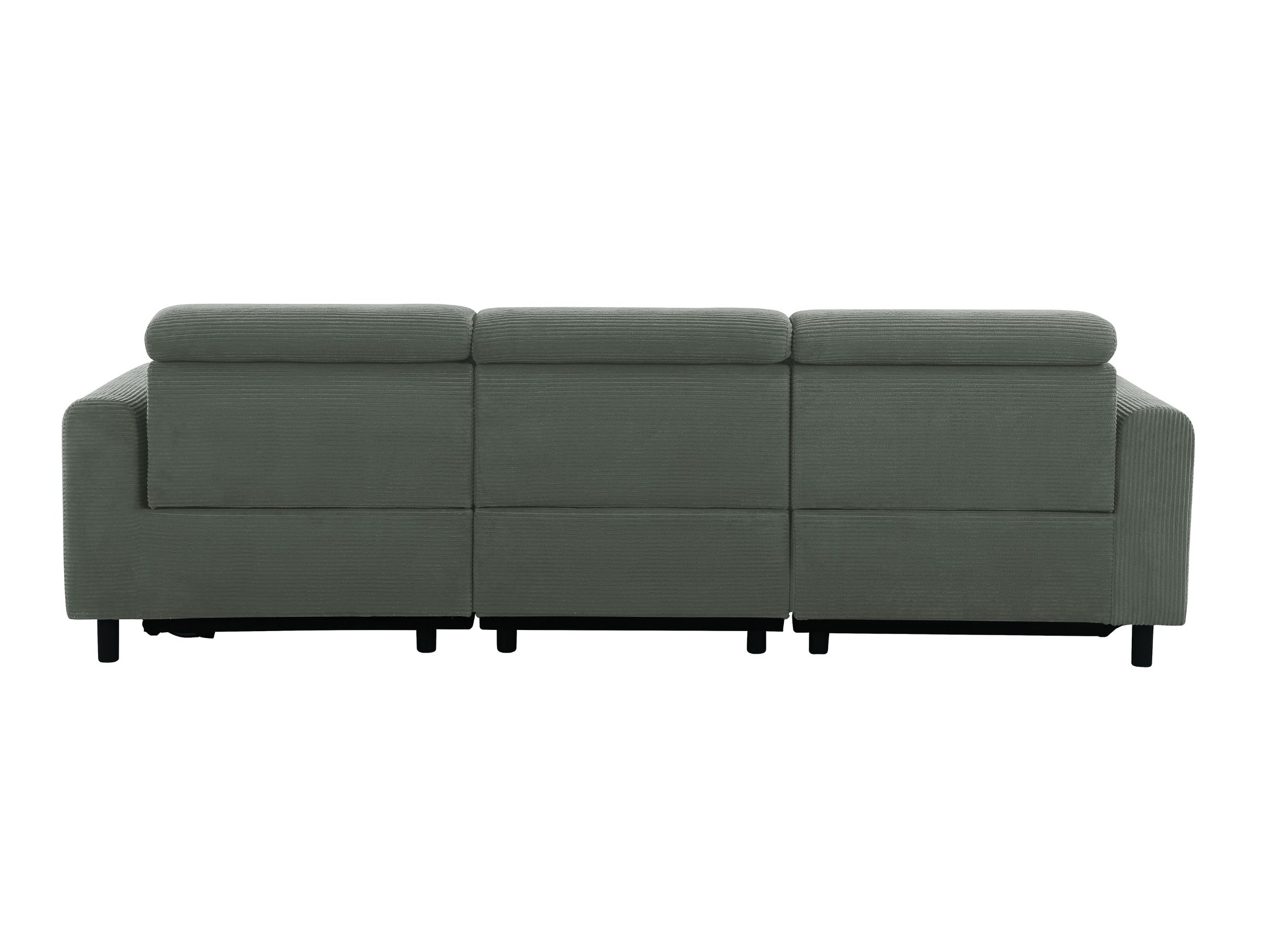 Colțar cu recliner Denton 1510 (Gri)