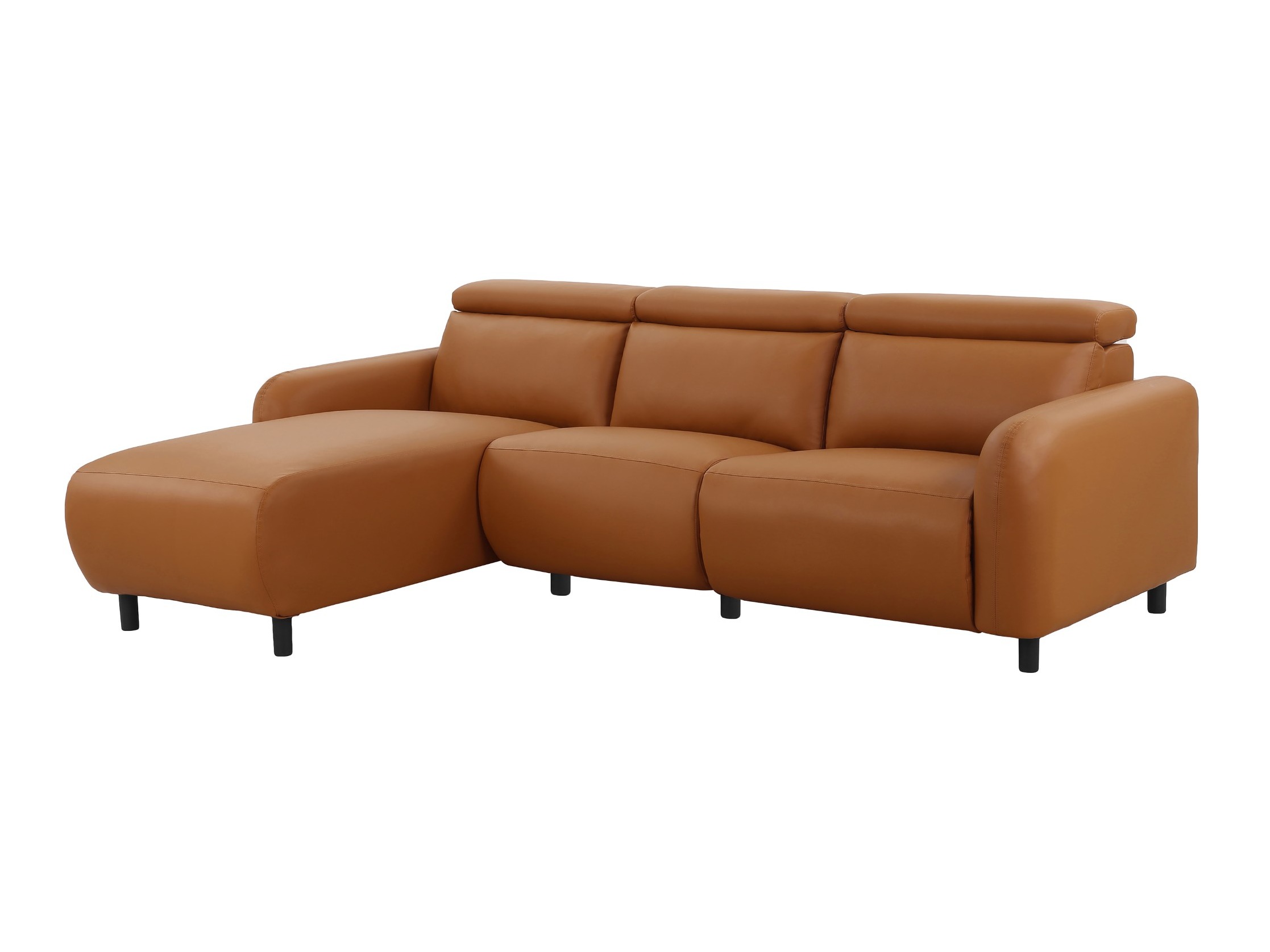 Colțar cu recliner Denton 1510 (Portocaliu)