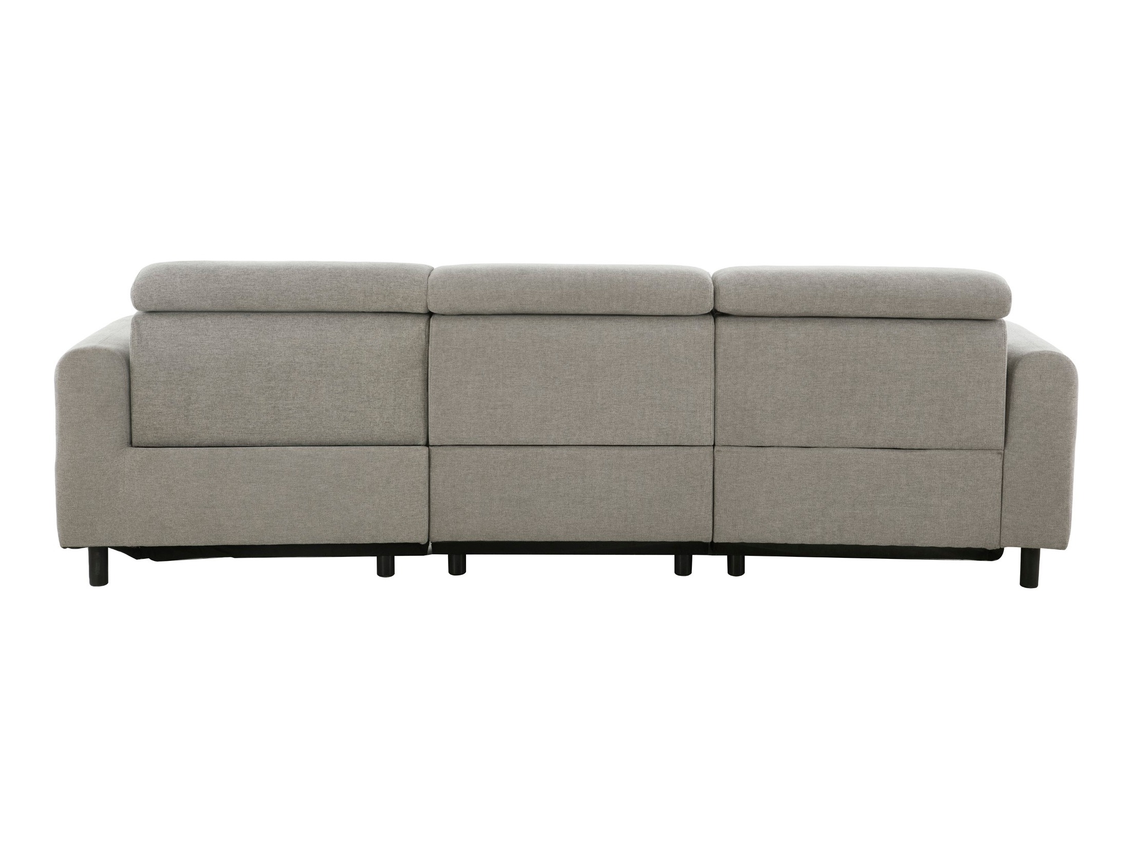 Colțar cu recliner Revbena 100 (Gri deschis)