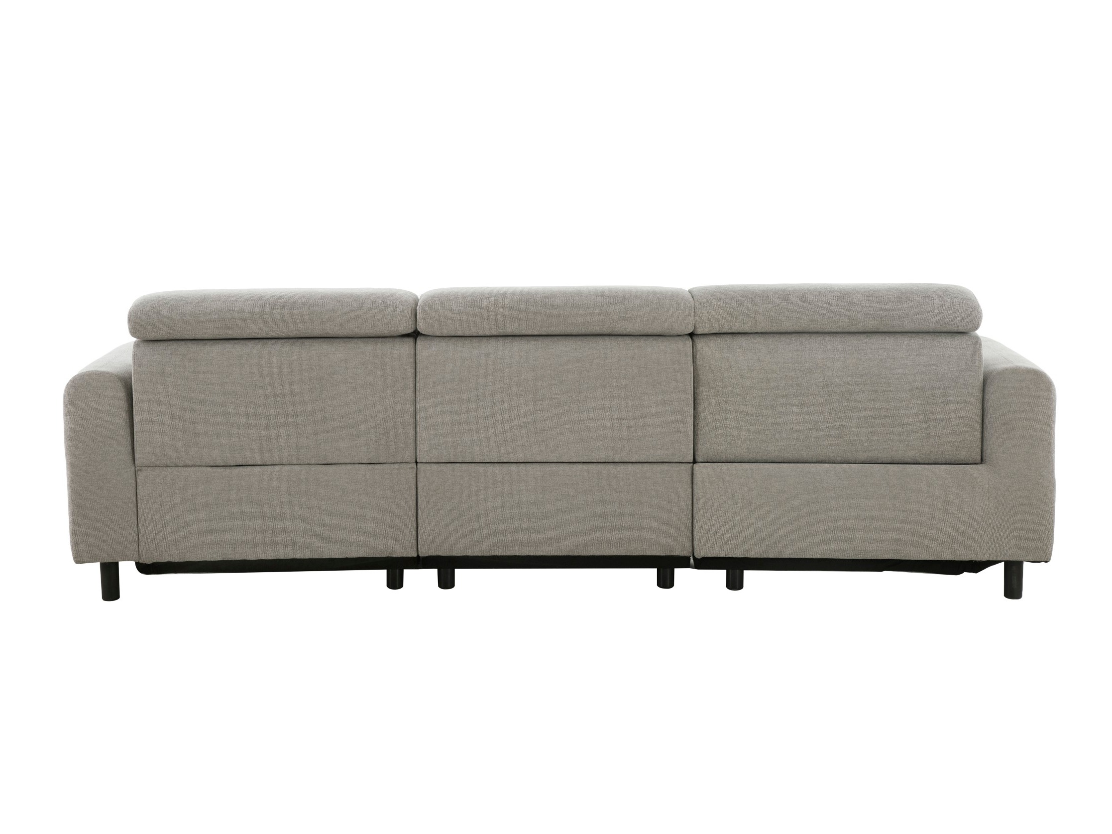 Colțar cu recliner Revbena 100 (Gri deschis)