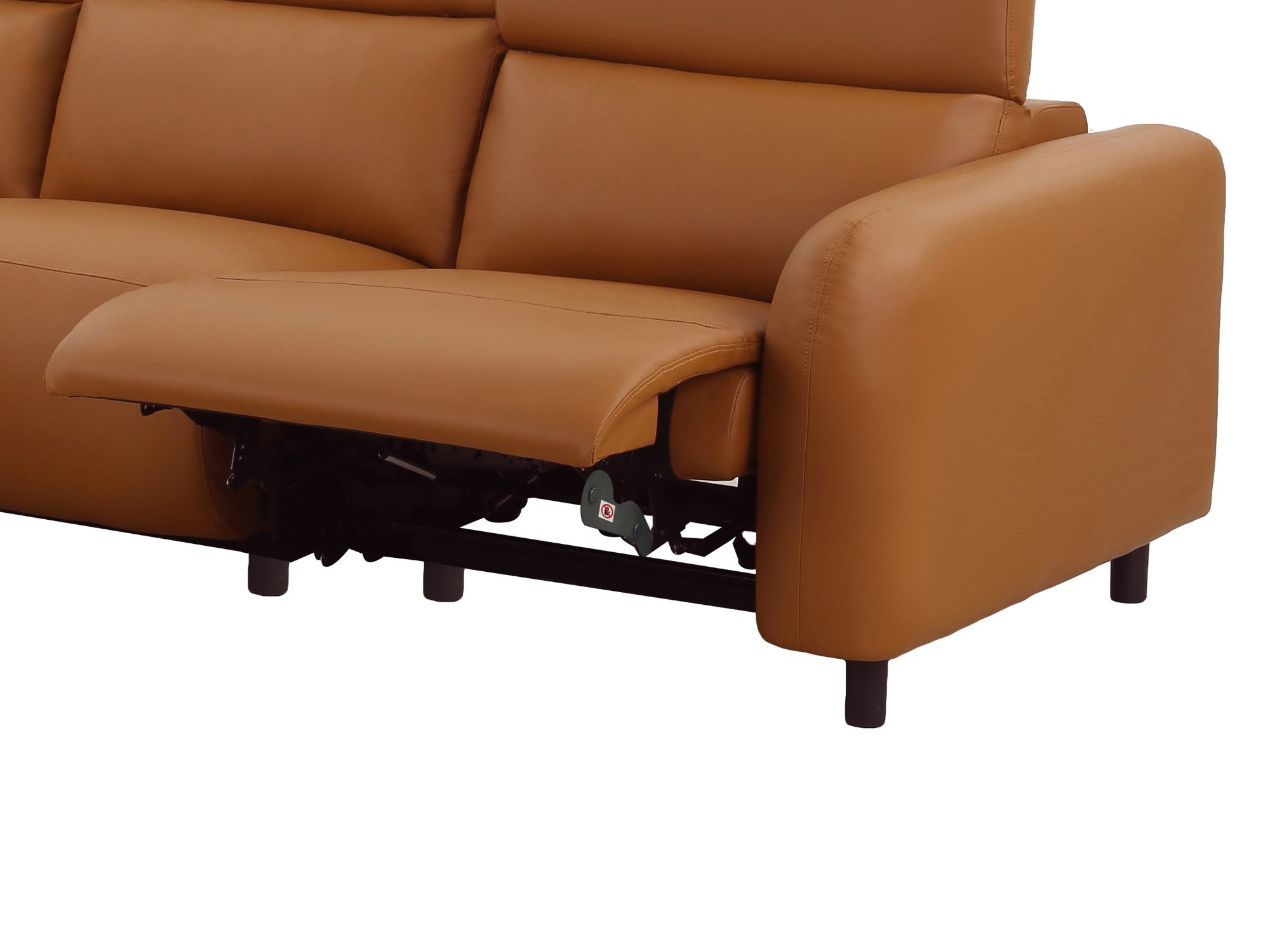 Colțar cu recliner Revbena 100 (Portocaliu)