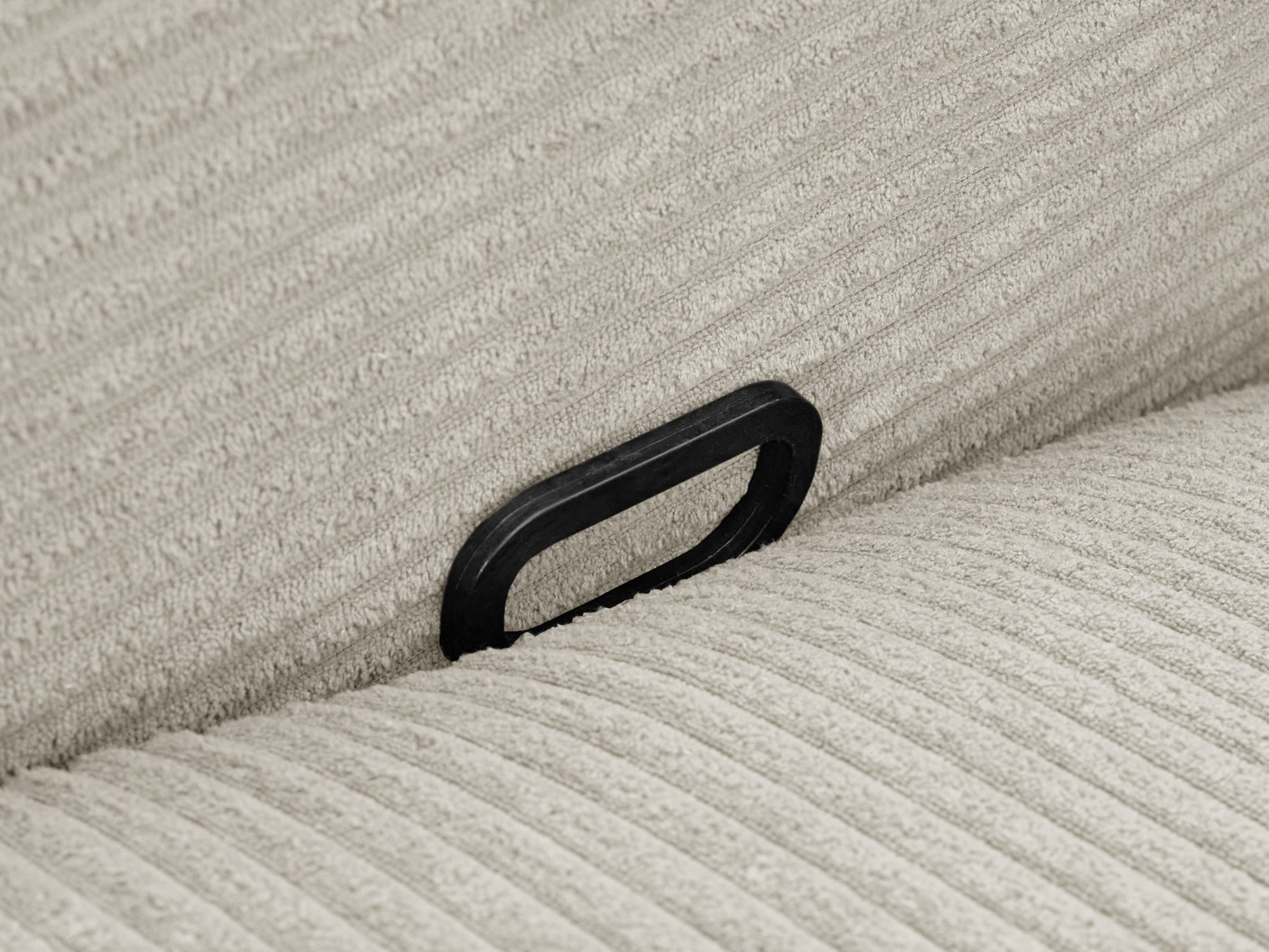 Colțar cu recliner Revbena 104 (Crem)