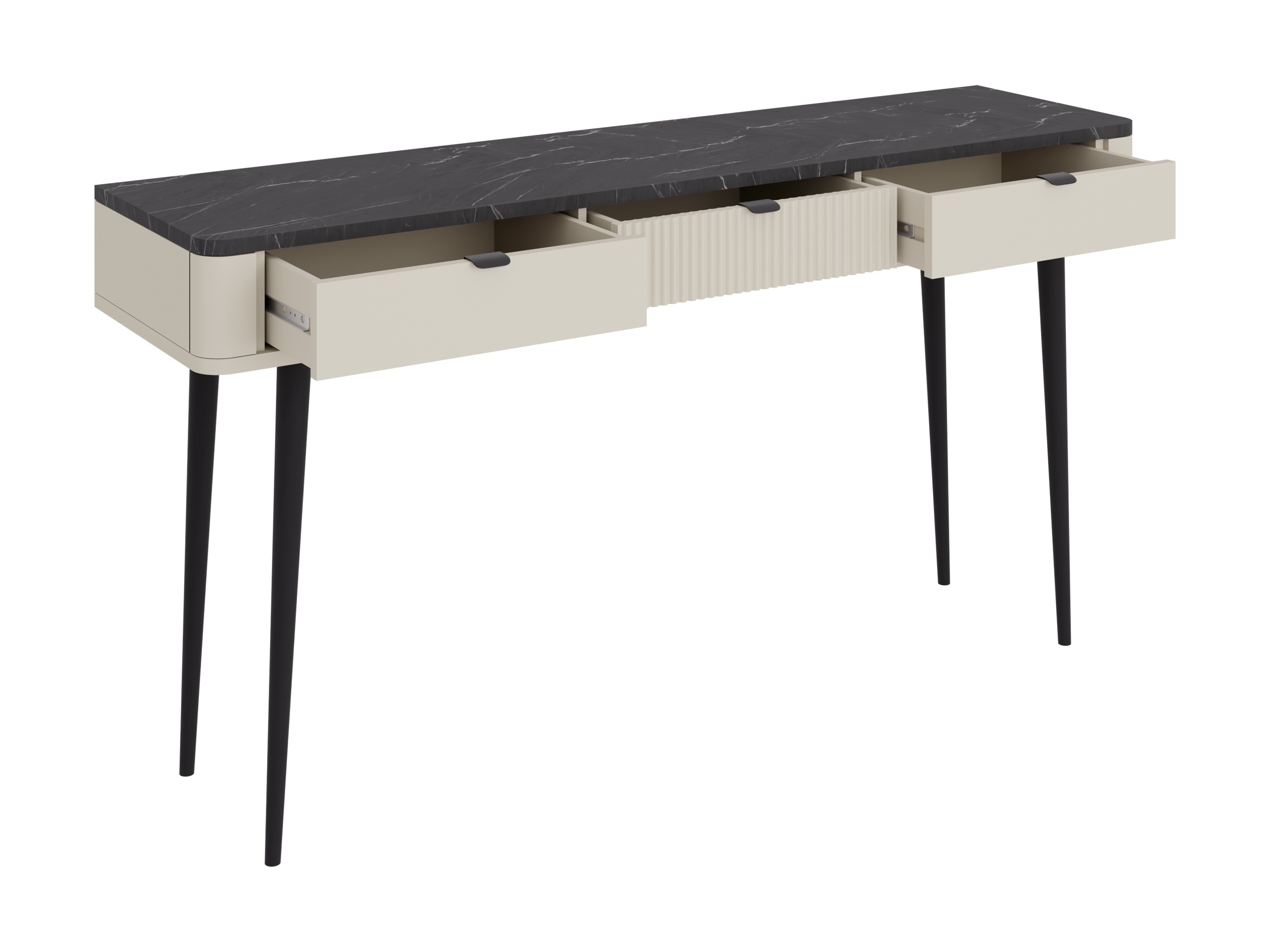 Set birou acasă Lufela 123 (Cașmir + Marmură cenușie)