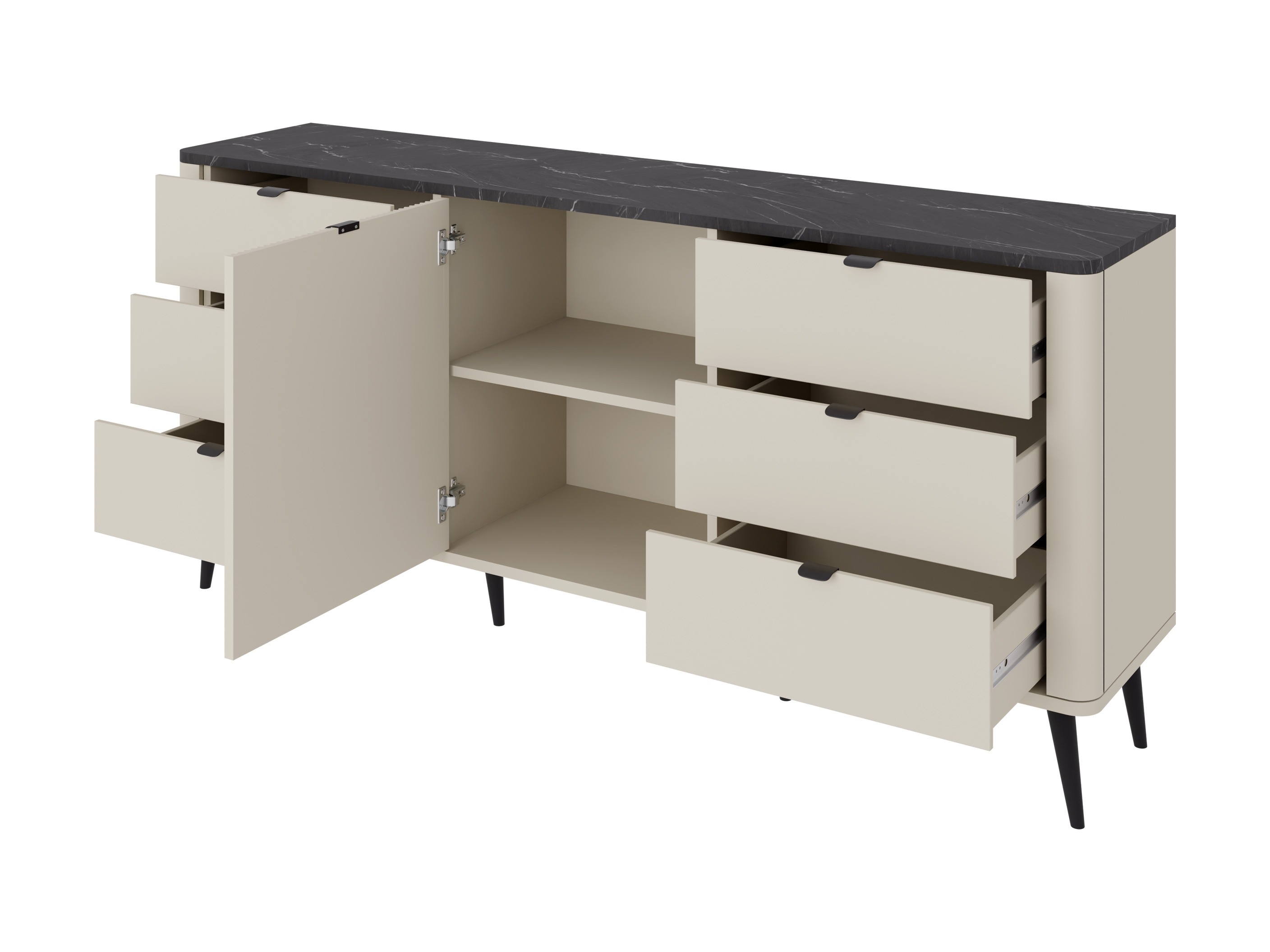 Set camera de zi Lufela 122 (Cașmir + Nuc)