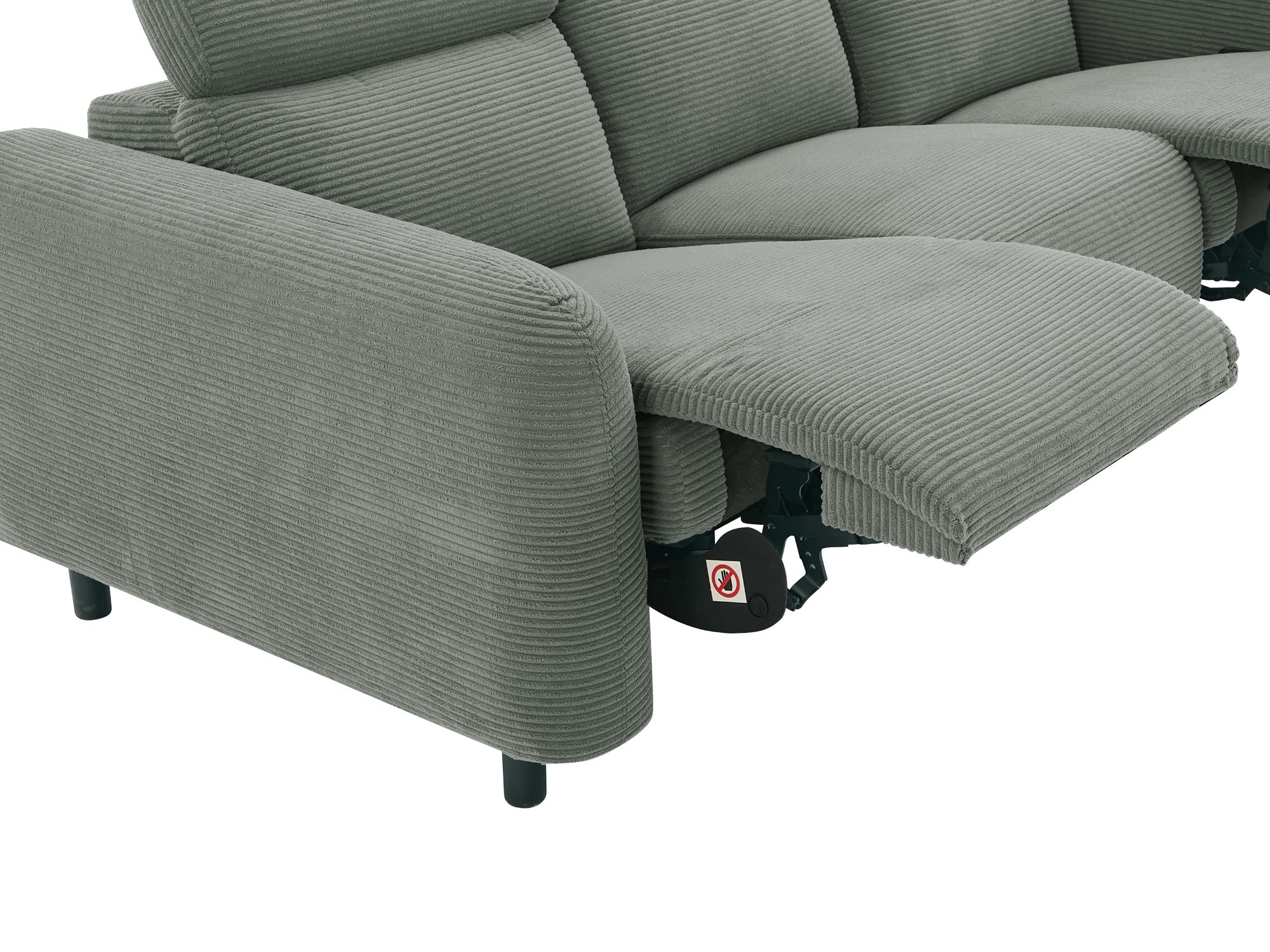 Canapea recliner Denton 1511 (Gri)
