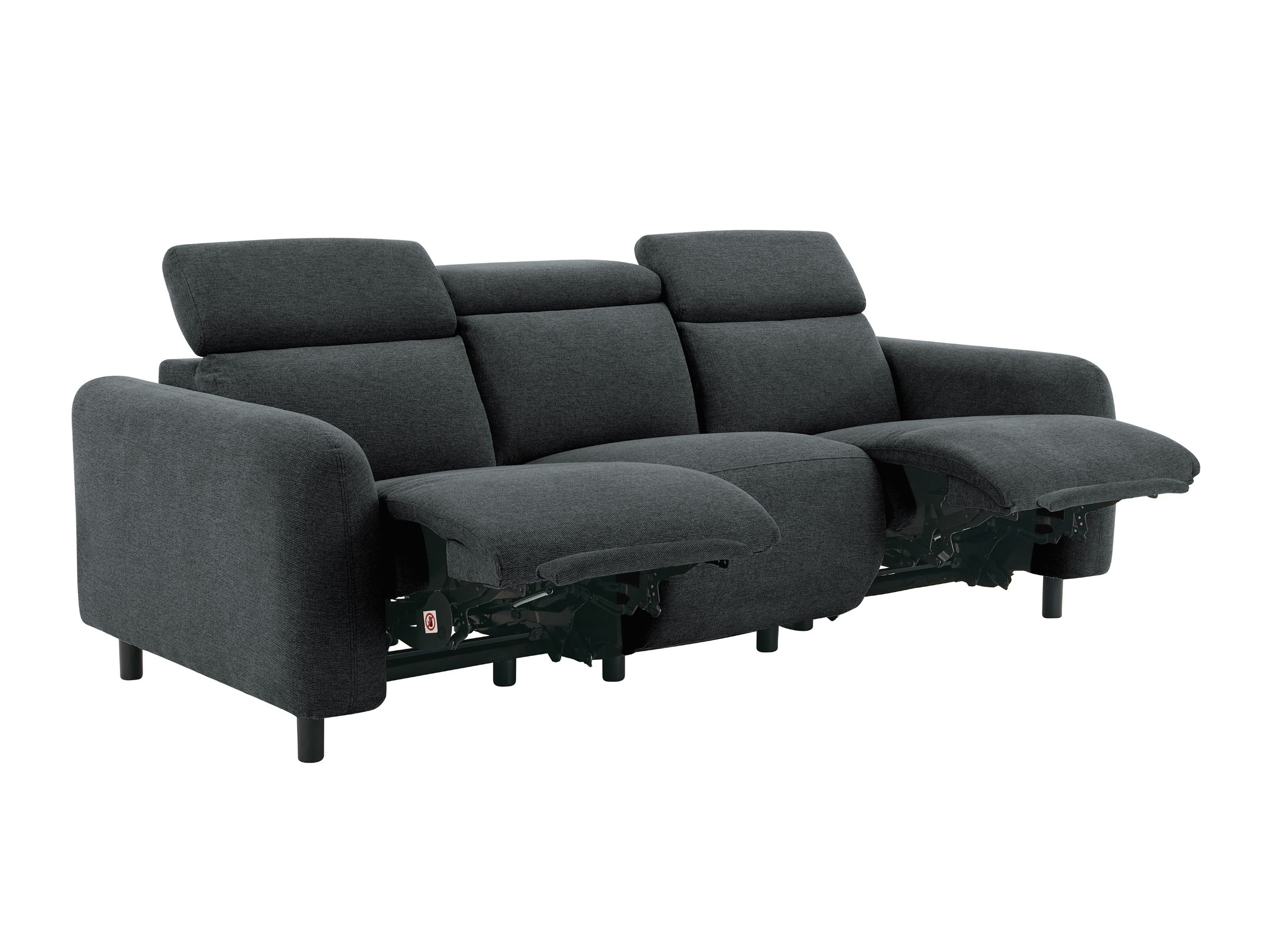 Canapea recliner Denton 1512 (Antracit)