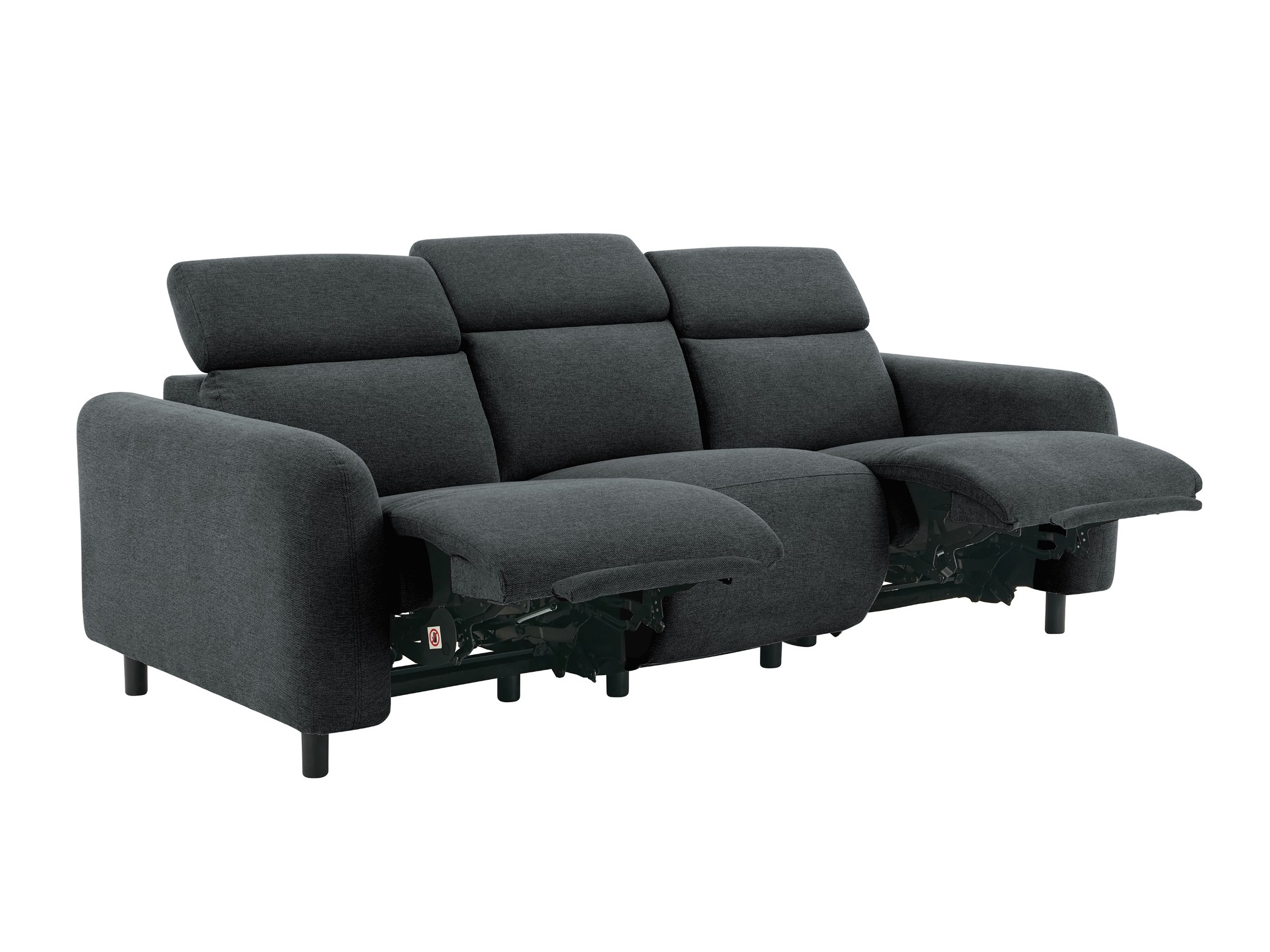 Canapea recliner Denton 1512 (Antracit)