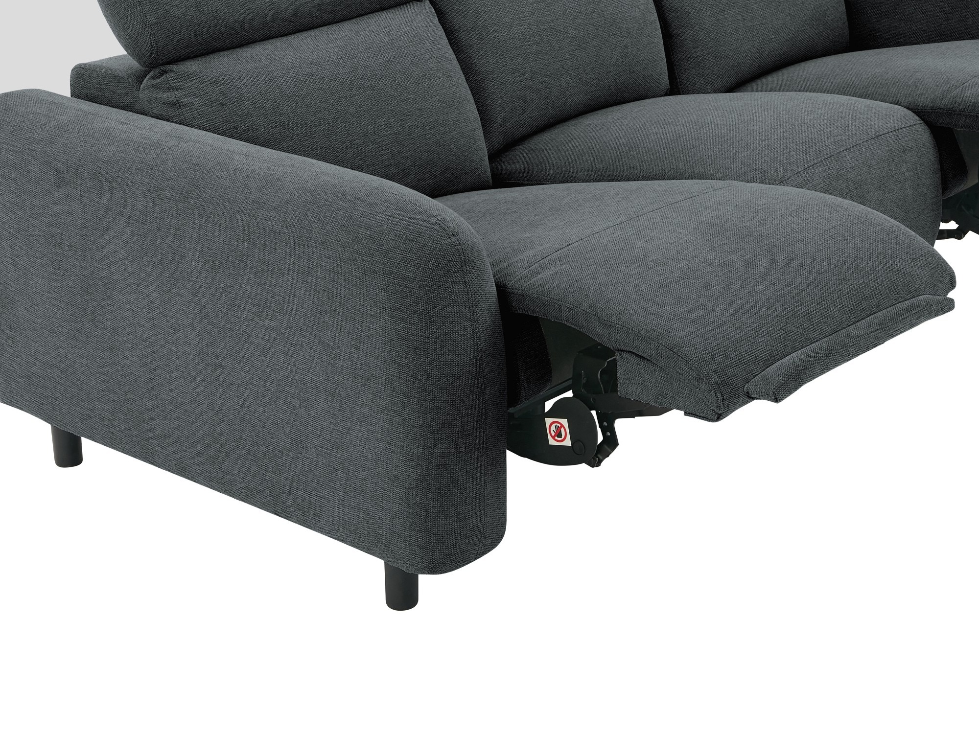 Canapea recliner Denton 1512 (Antracit)