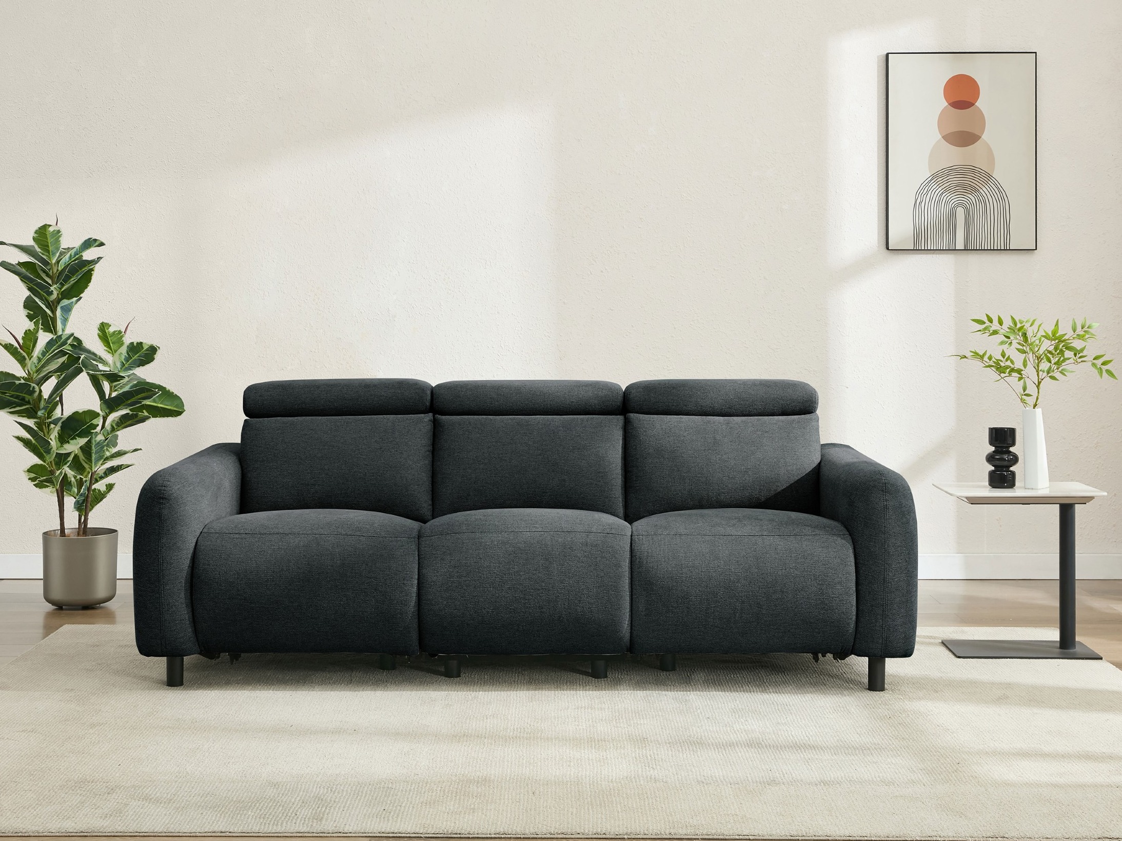 Canapea recliner Denton 1512 (Antracit)