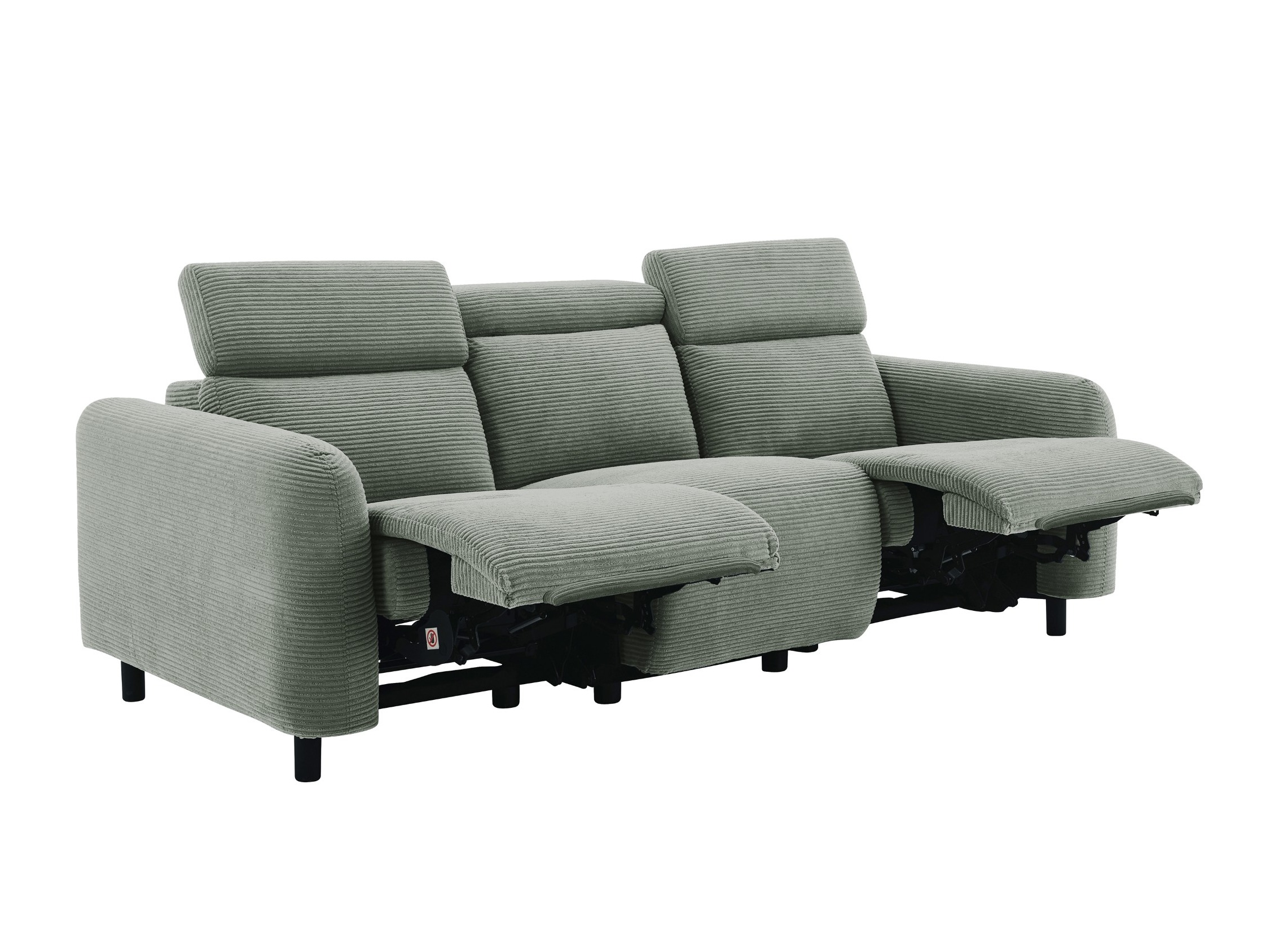 Canapea recliner Denton 1512 (Gri)