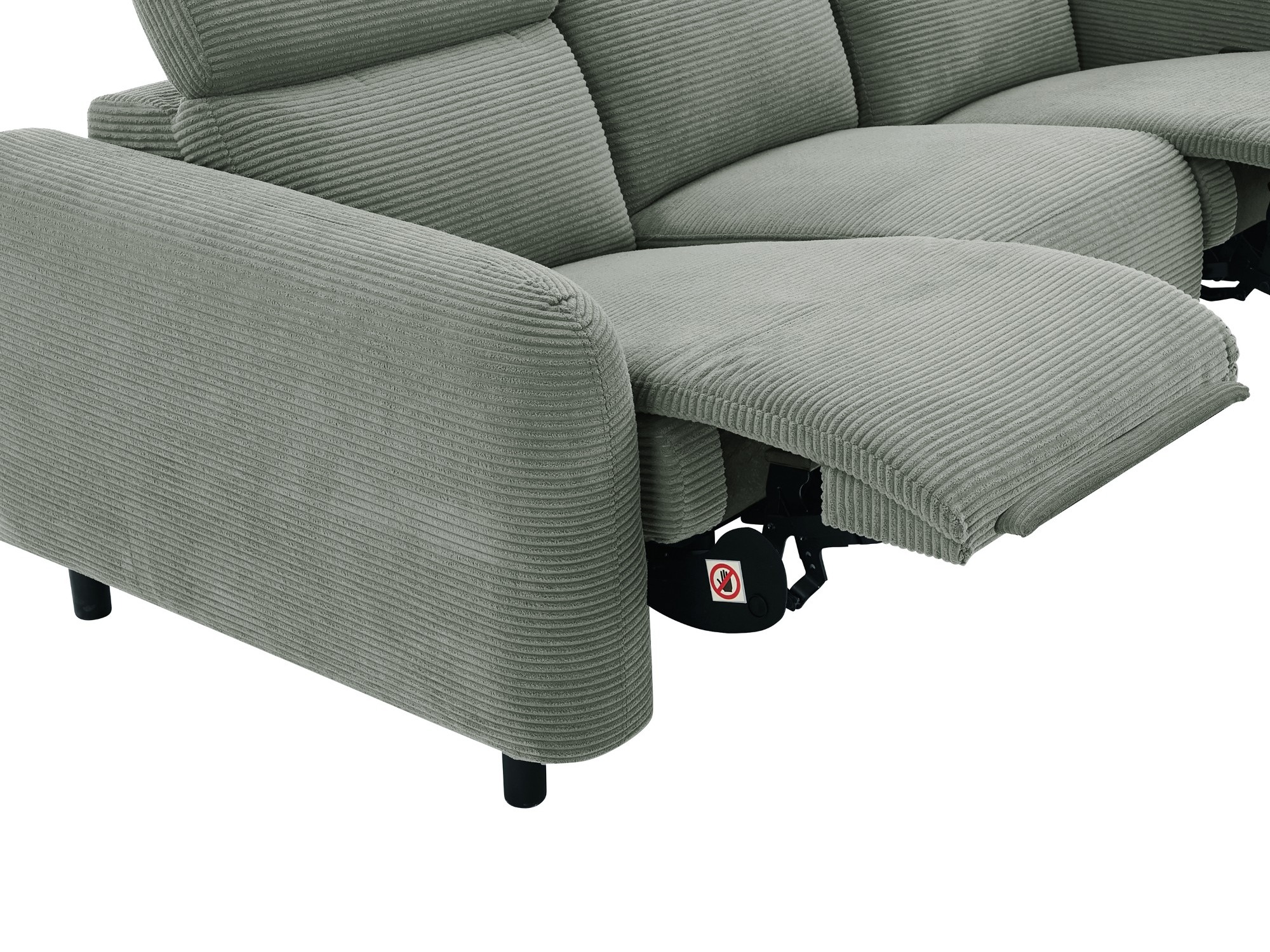 Canapea recliner Denton 1512 (Gri)