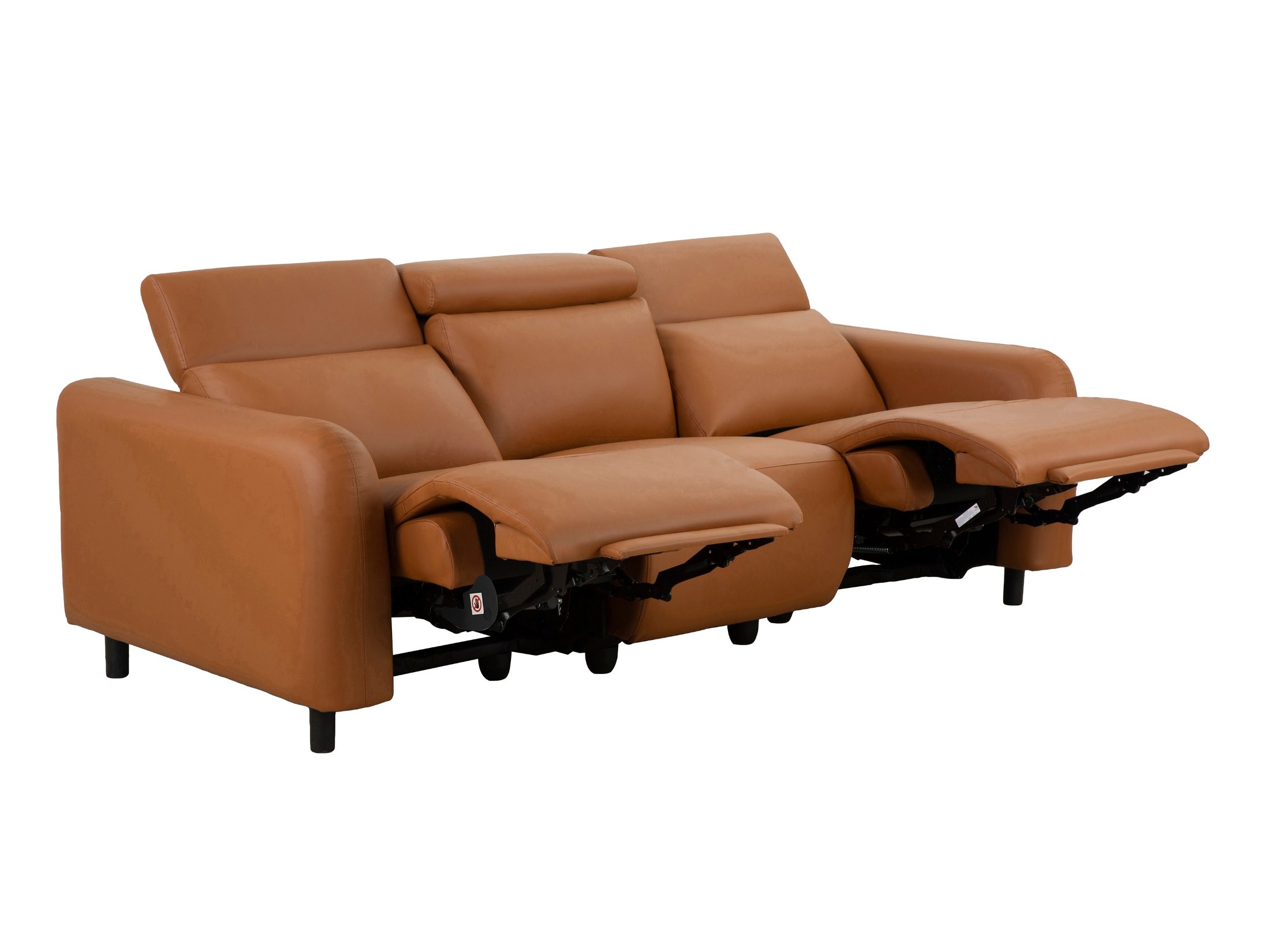 Canapea recliner Denton 1512 (Portocaliu)