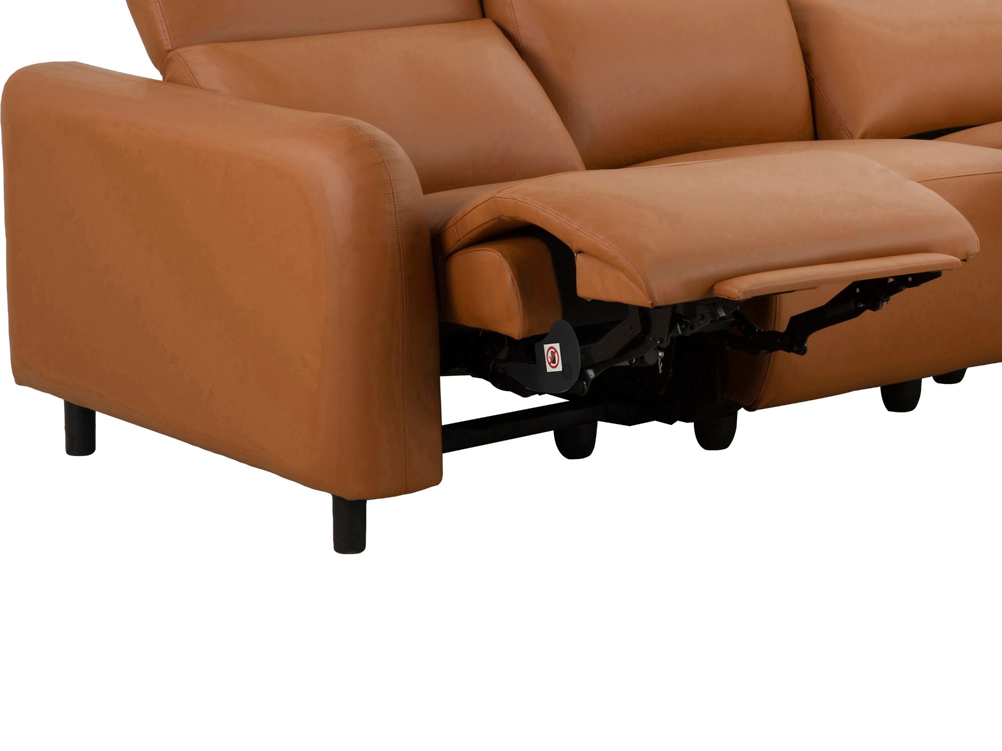 Canapea recliner Denton 1512 (Portocaliu)