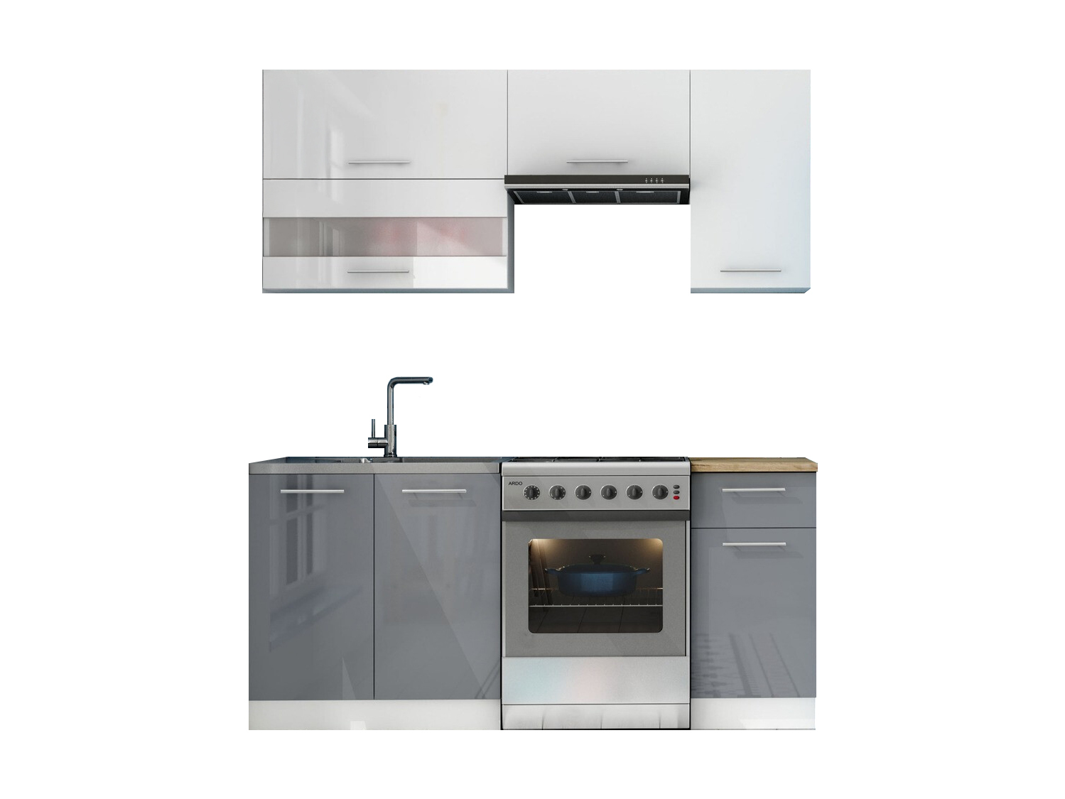 Set de bucătărie modular Tiffa Mix 100