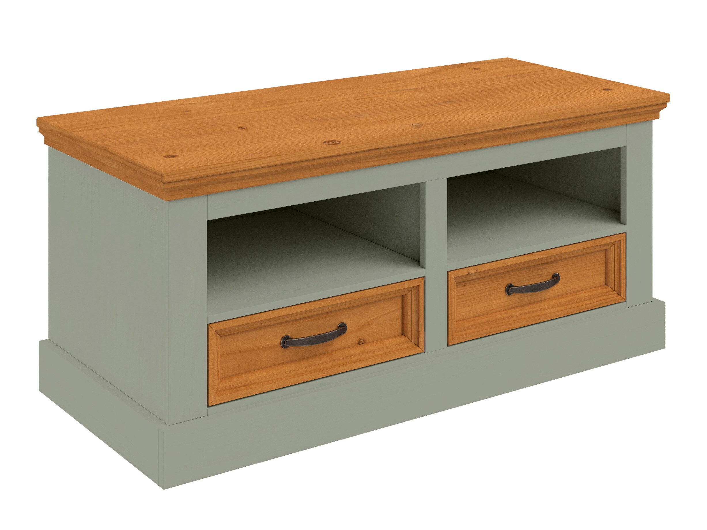 Comodă TV Tolelio 128 (Verde + Pin)