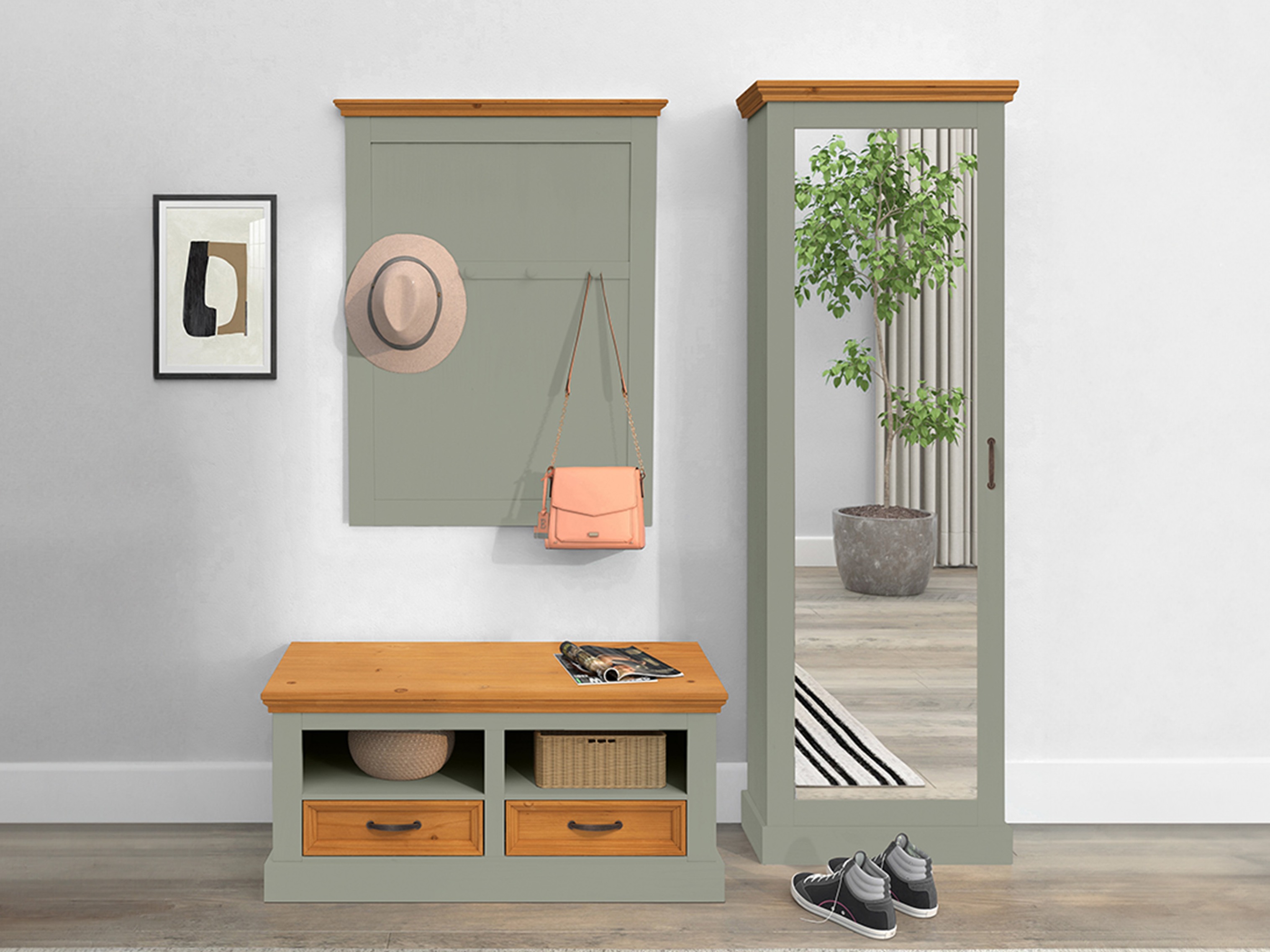 Cuier Tolelio 129 (Verde + Pin)