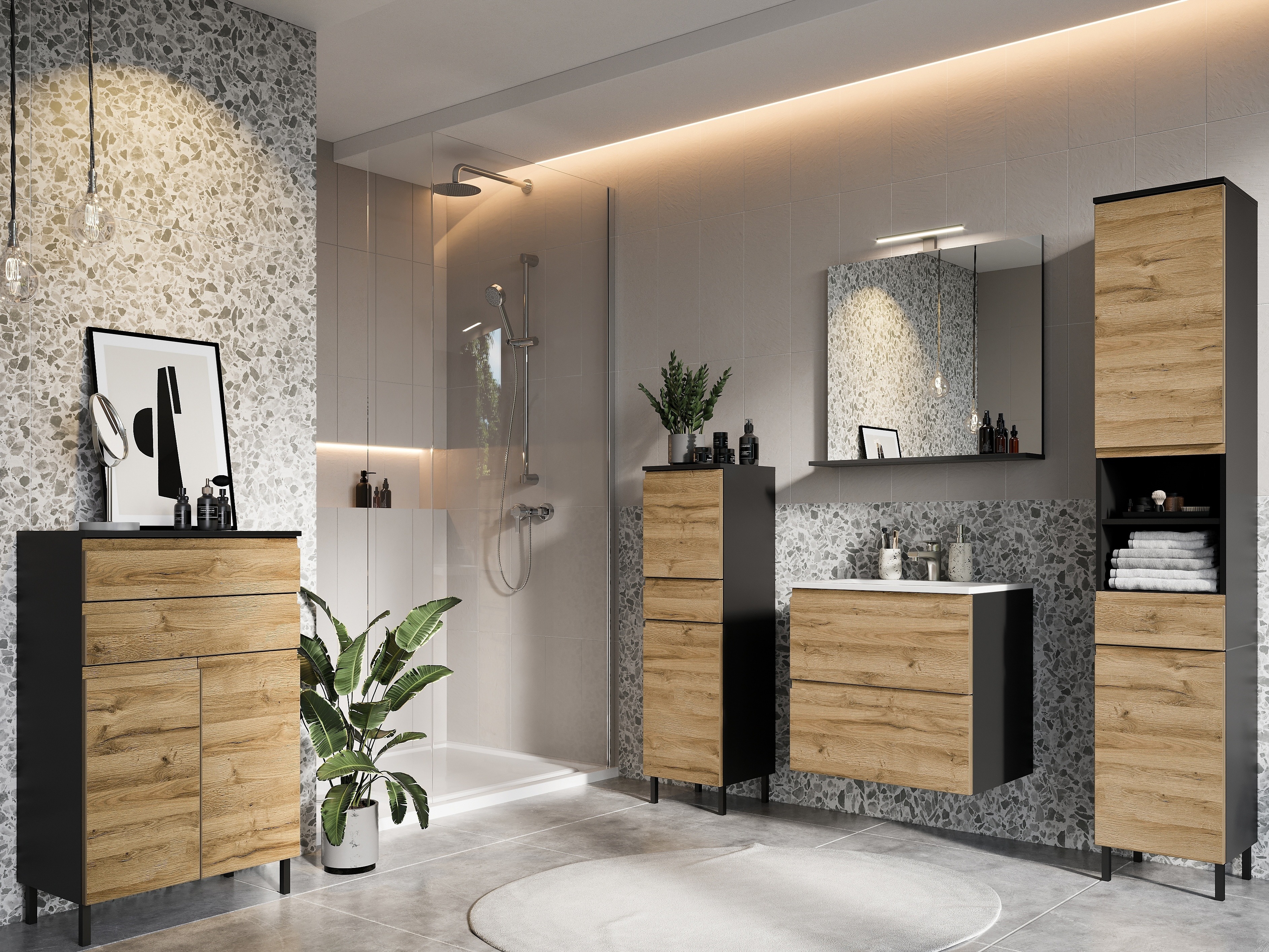 Cabinet atârnat pentru baie Talmira 116