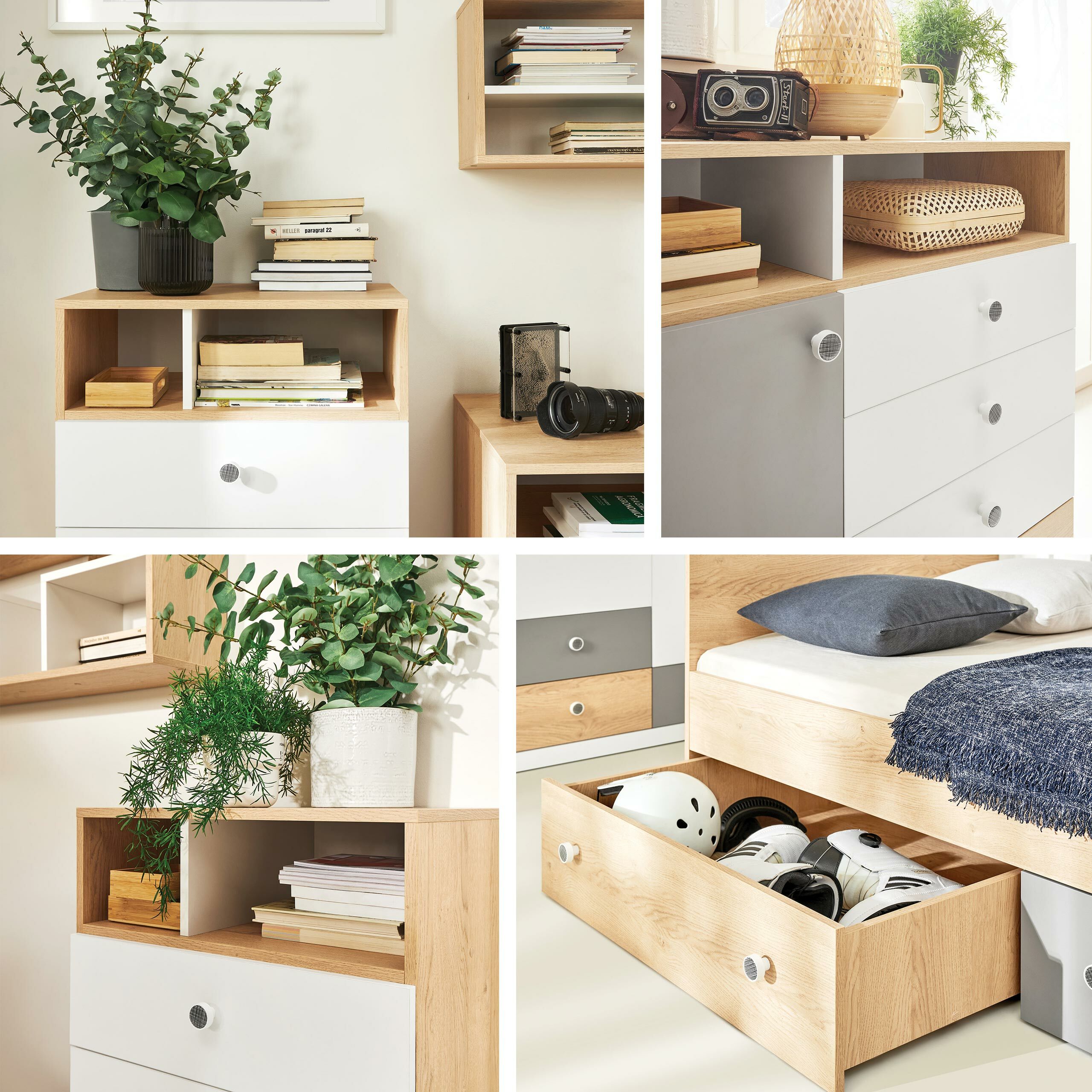 Dulap de colț Tesmonu 101