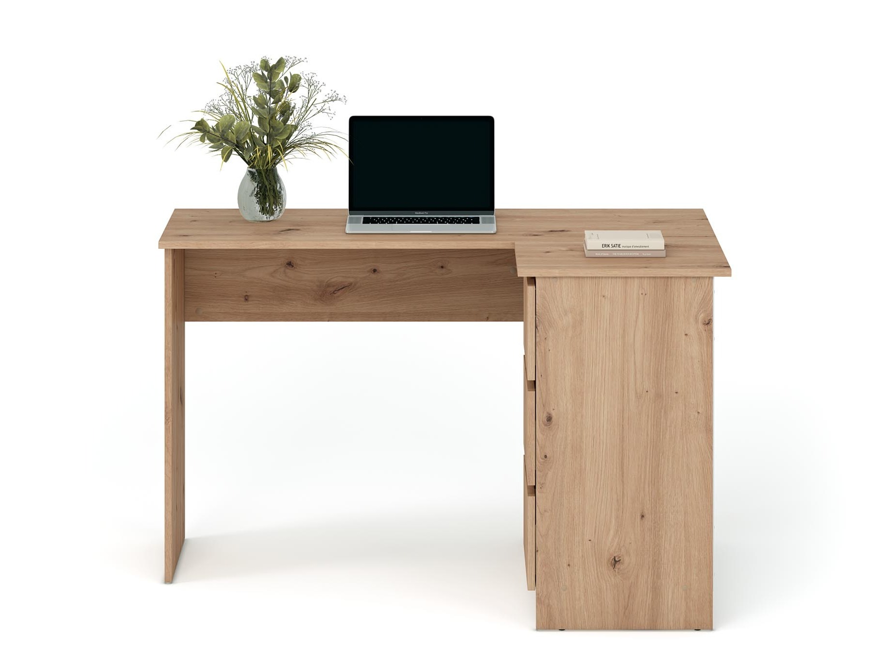 Birou de colt Houston 1950 (Stejar artizan)