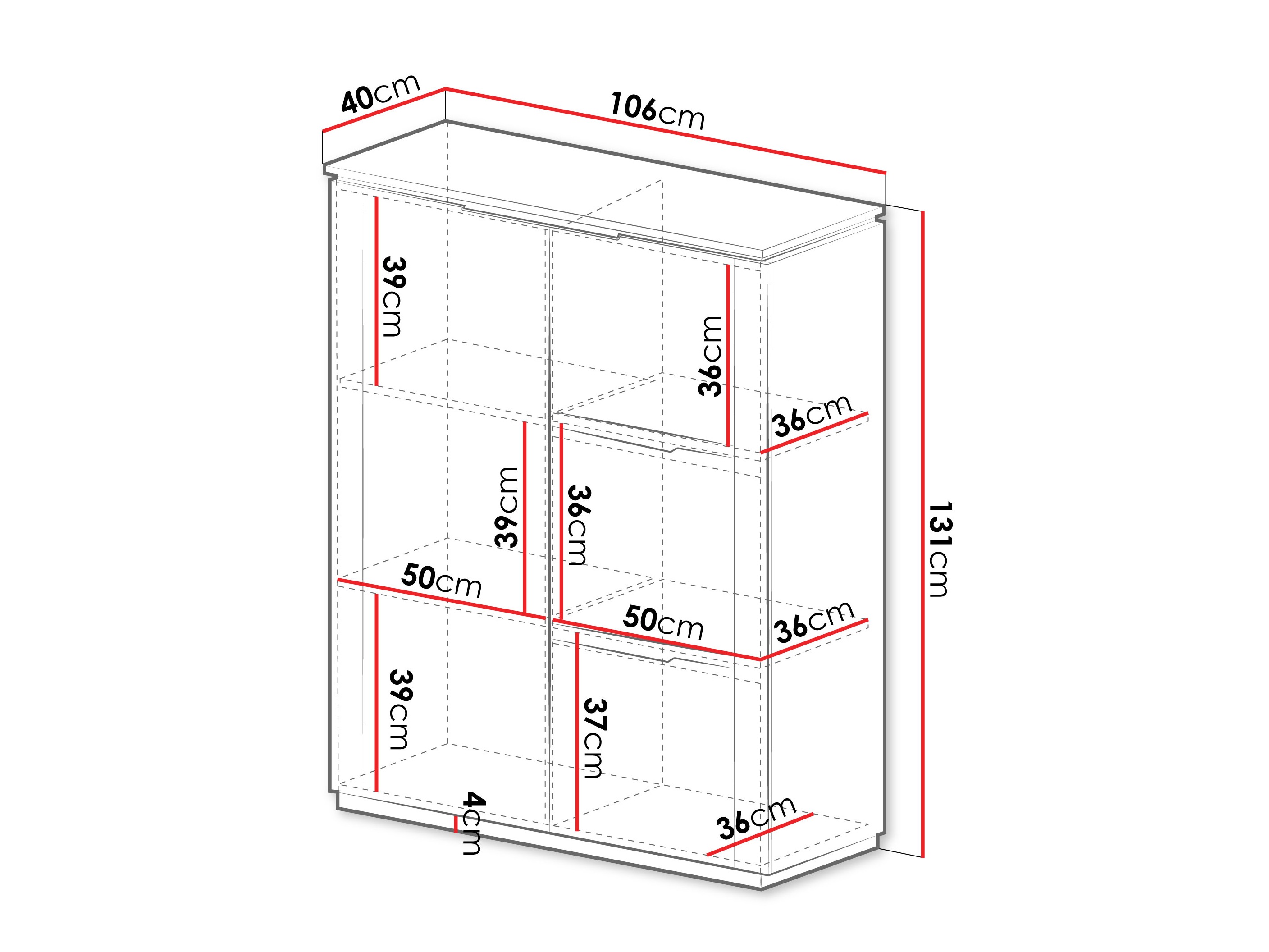 Comodă Comfivo Elivelo 101