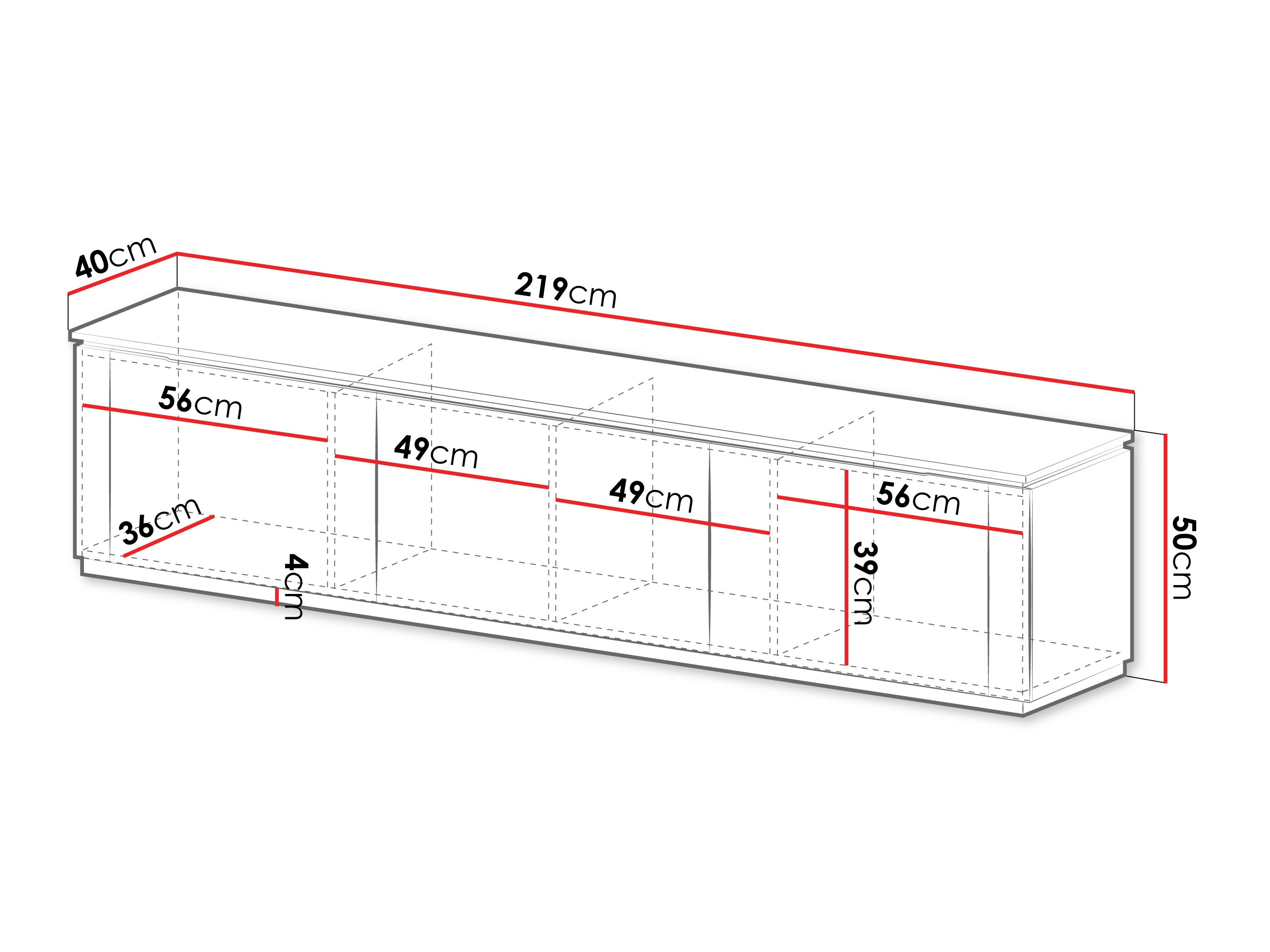 Comodă TV Comfivo Elivelo 102