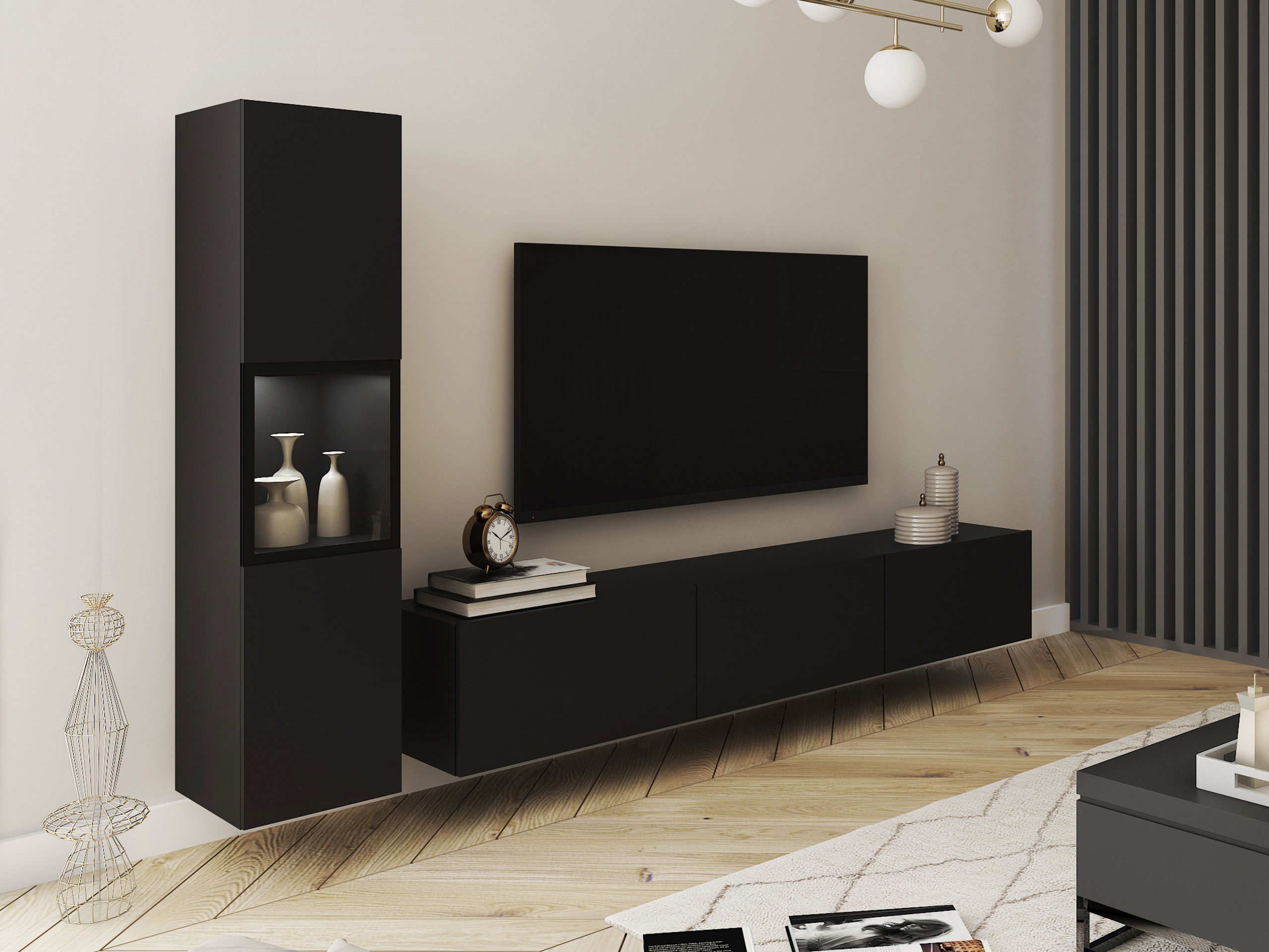 Set de living Sarasota 192 (Grafit)