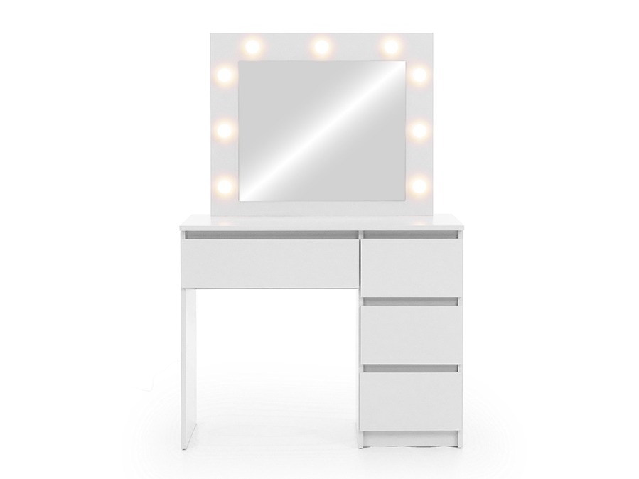 Măsuță de machiaj Murrieta 194 (Alb)