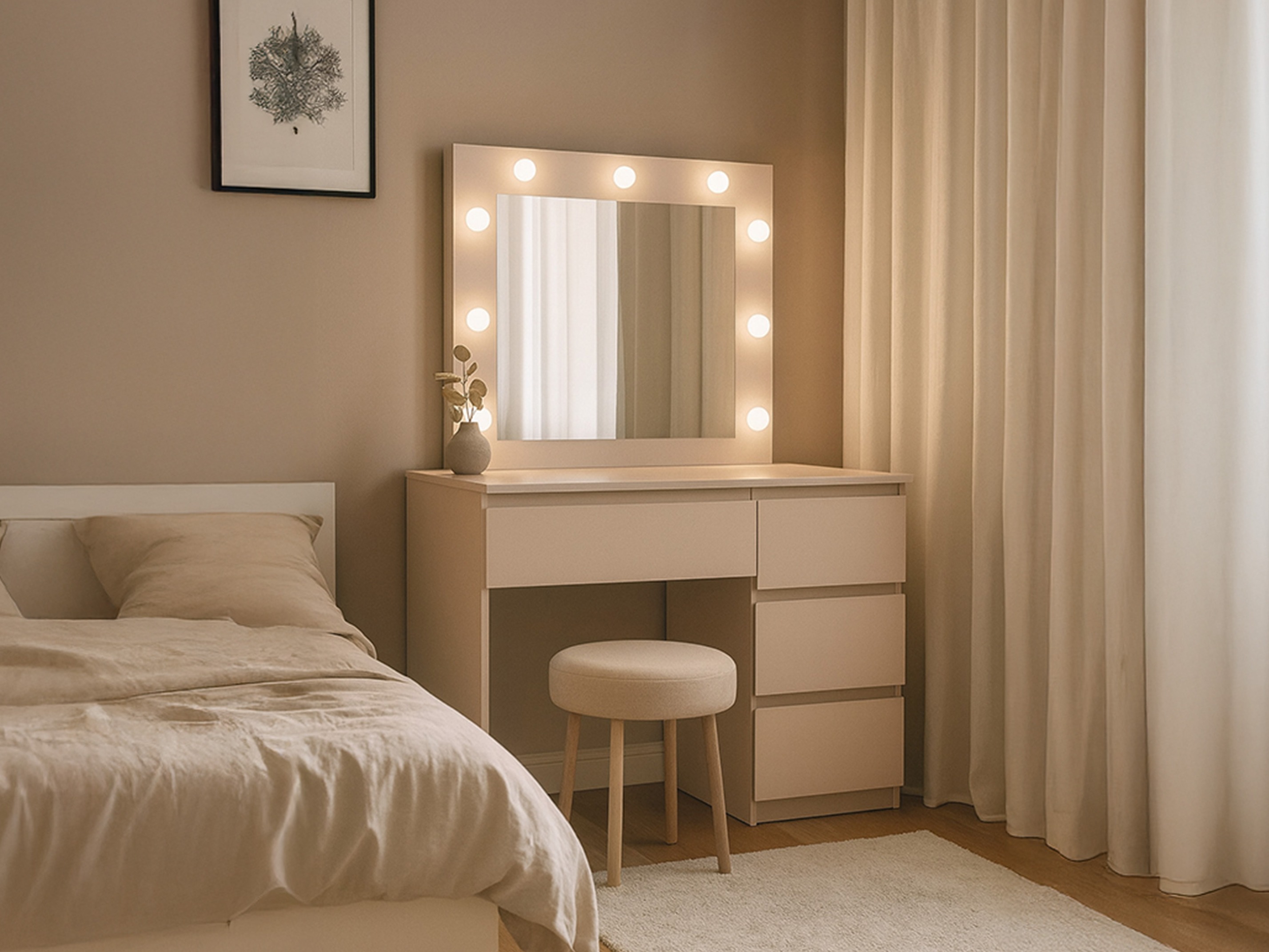 Măsuță de machiaj Murrieta 194 (Cașmir)