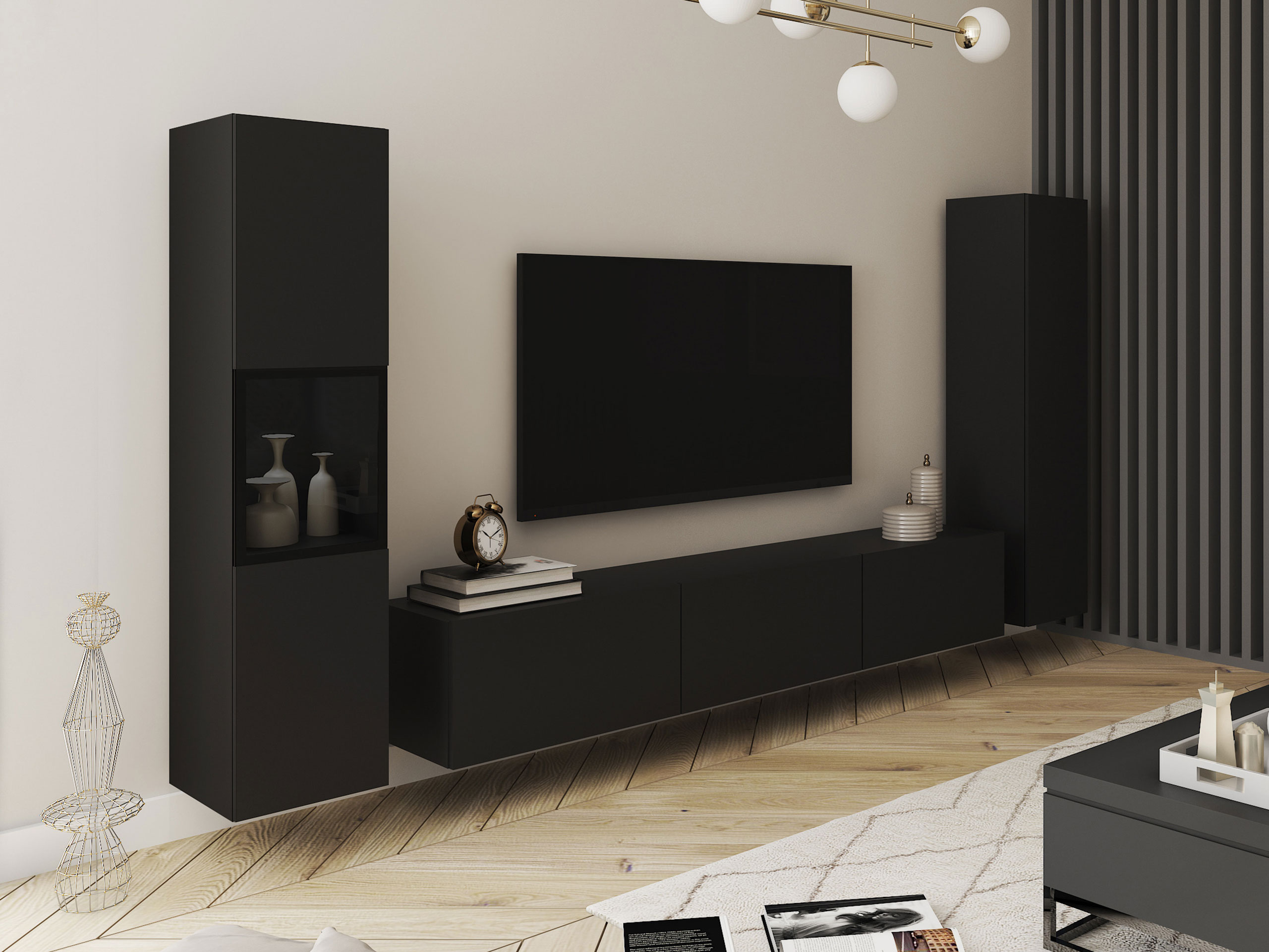 Set de living Sarasota 193 (Grafit)
