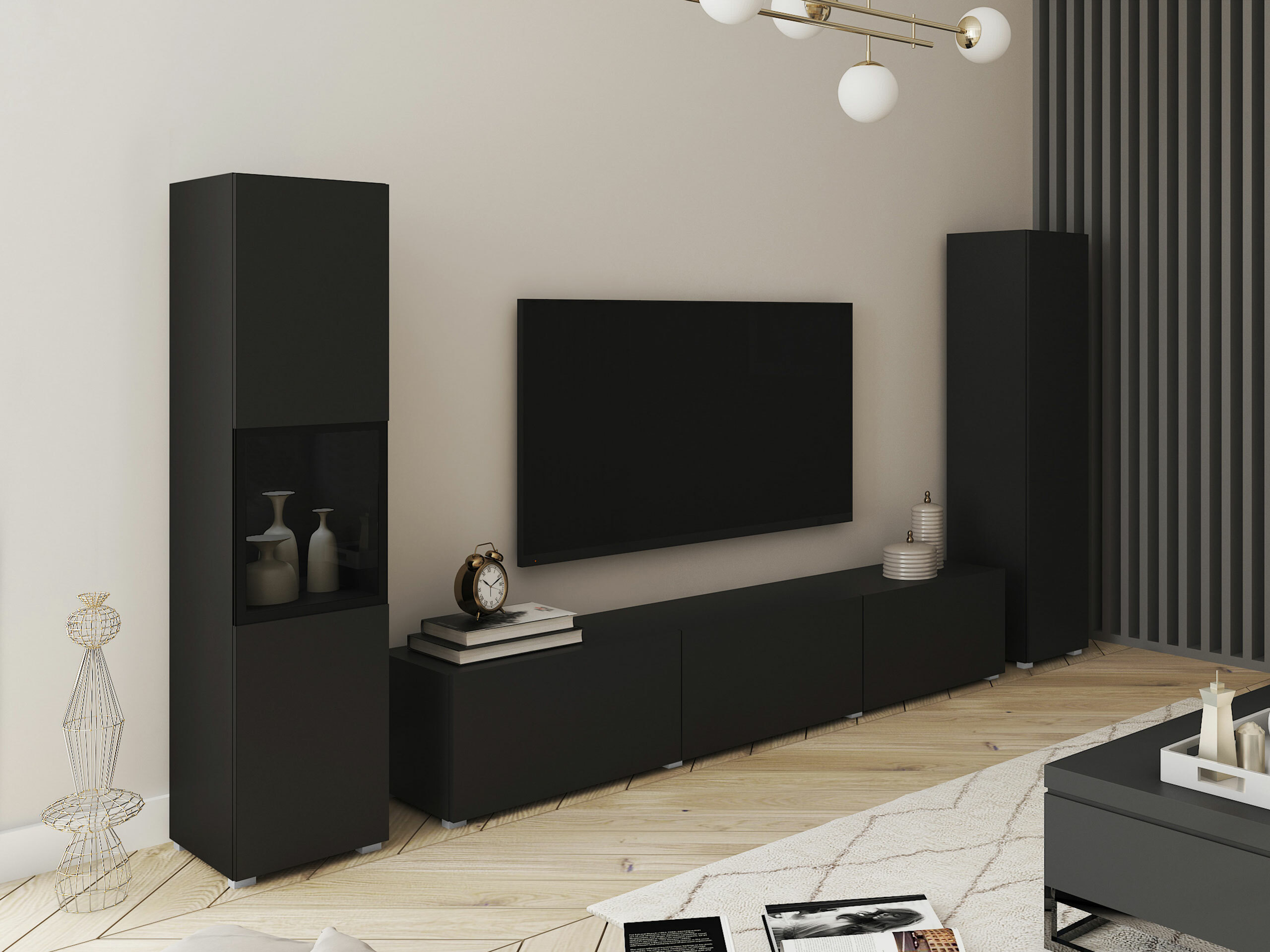 Set de living Sarasota 193 (Grafit)
