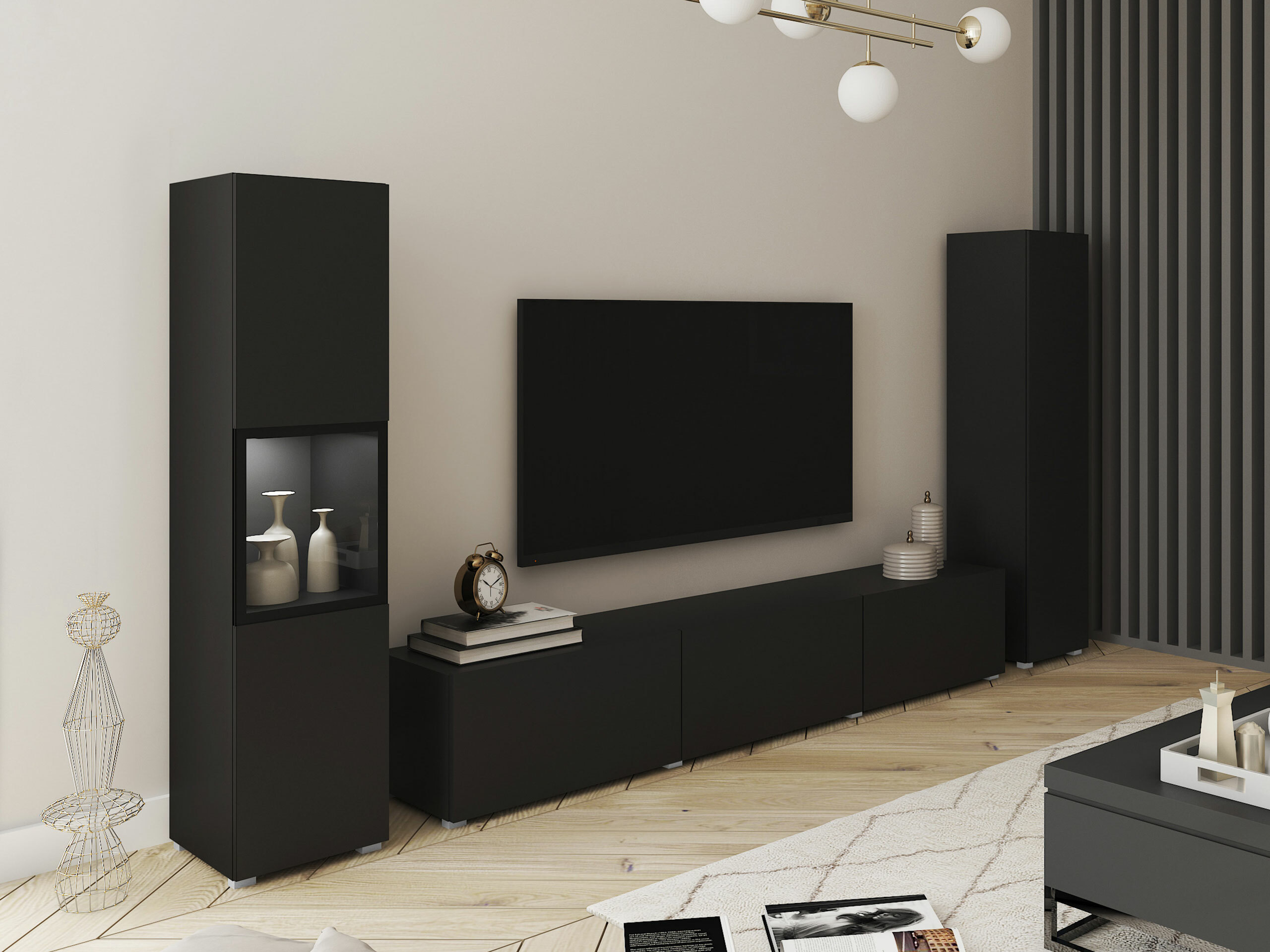 Set de living Sarasota 193 (Grafit)