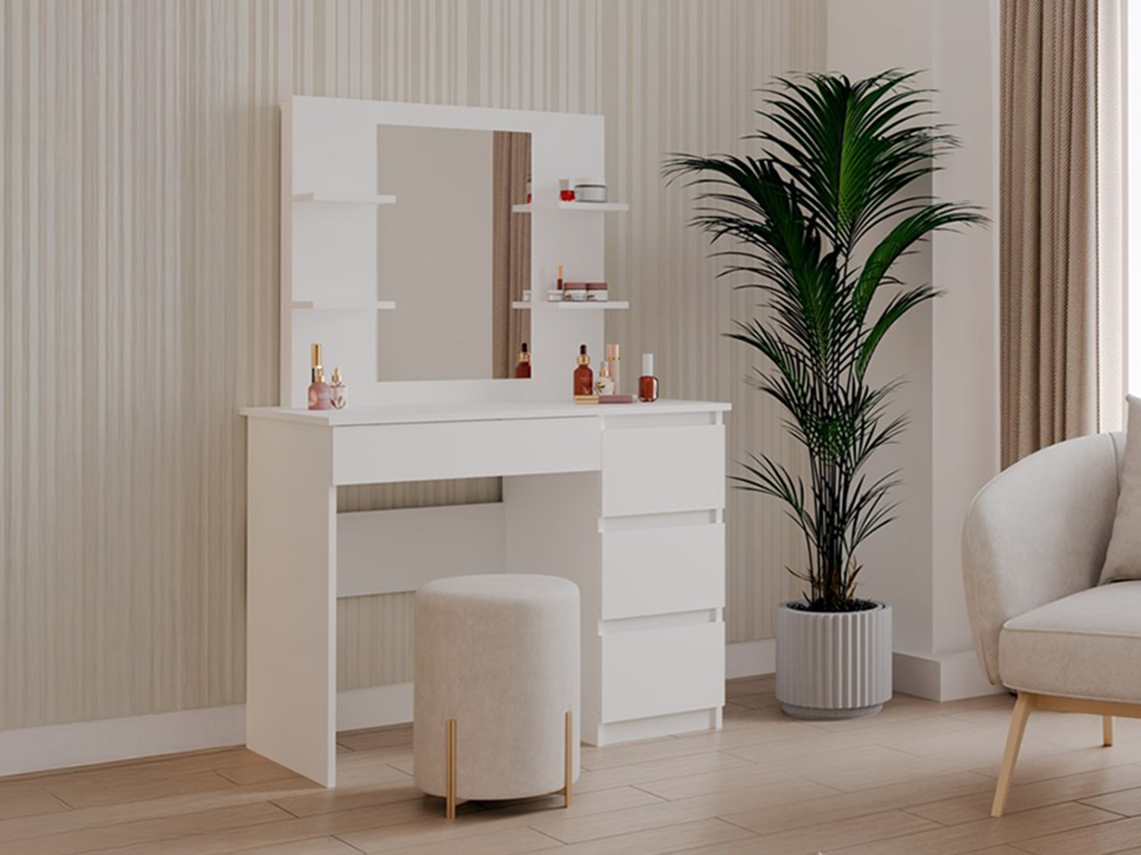 Măsuță de machiaj Mandeville 351 (Dreapta)