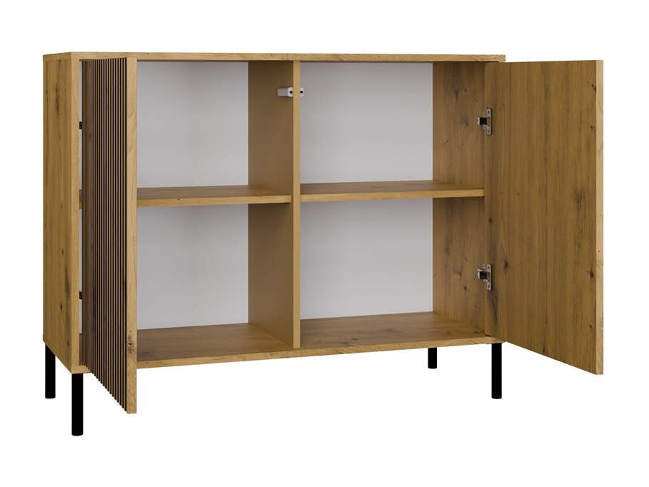 Bufet Orlsone 109 (Stejar artizan + Negru)