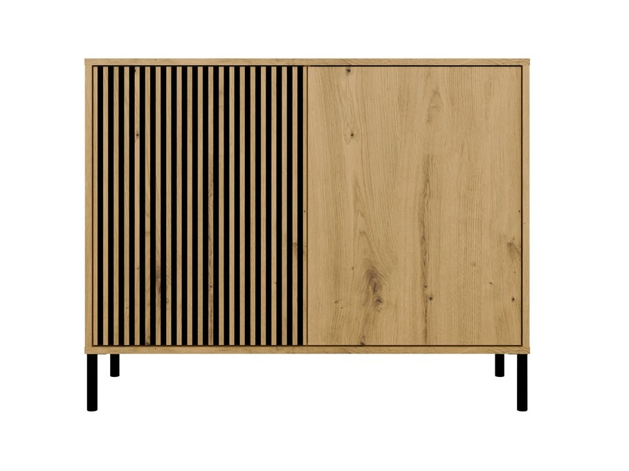 Bufet Orlsone 109 (Stejar artizan + Negru)