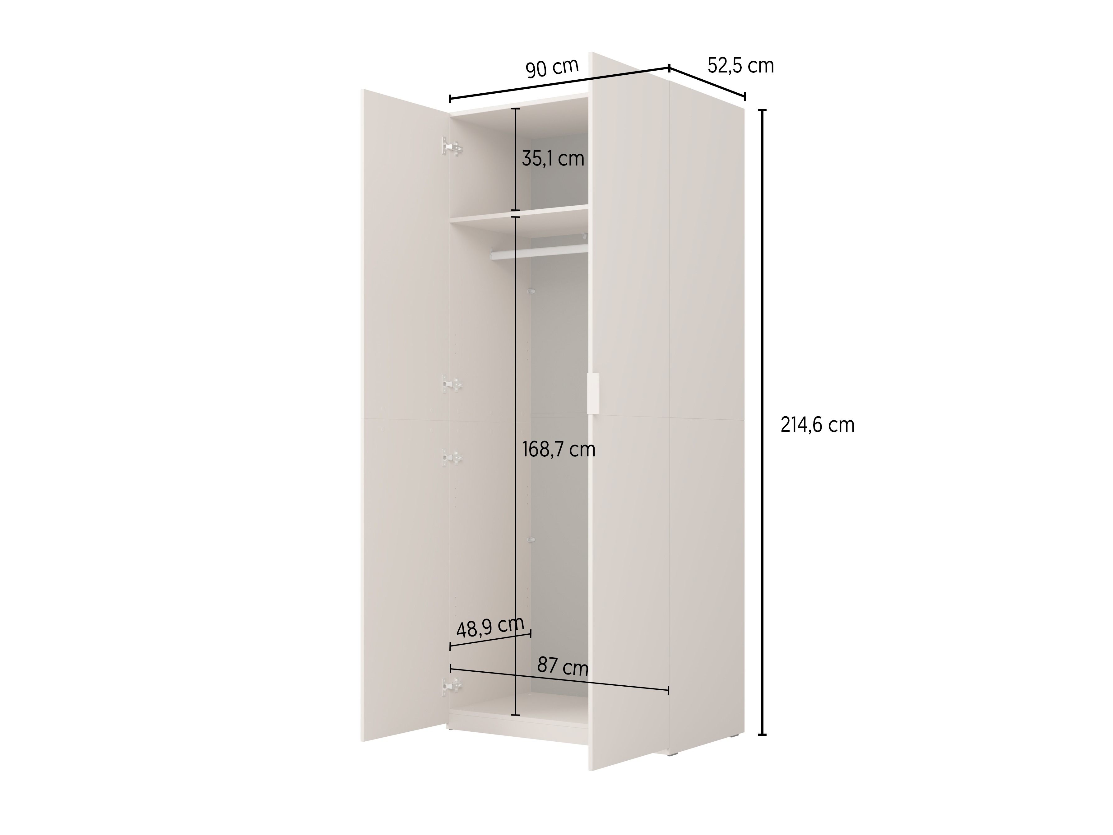 Dulap Austin 387 (Cașmir)