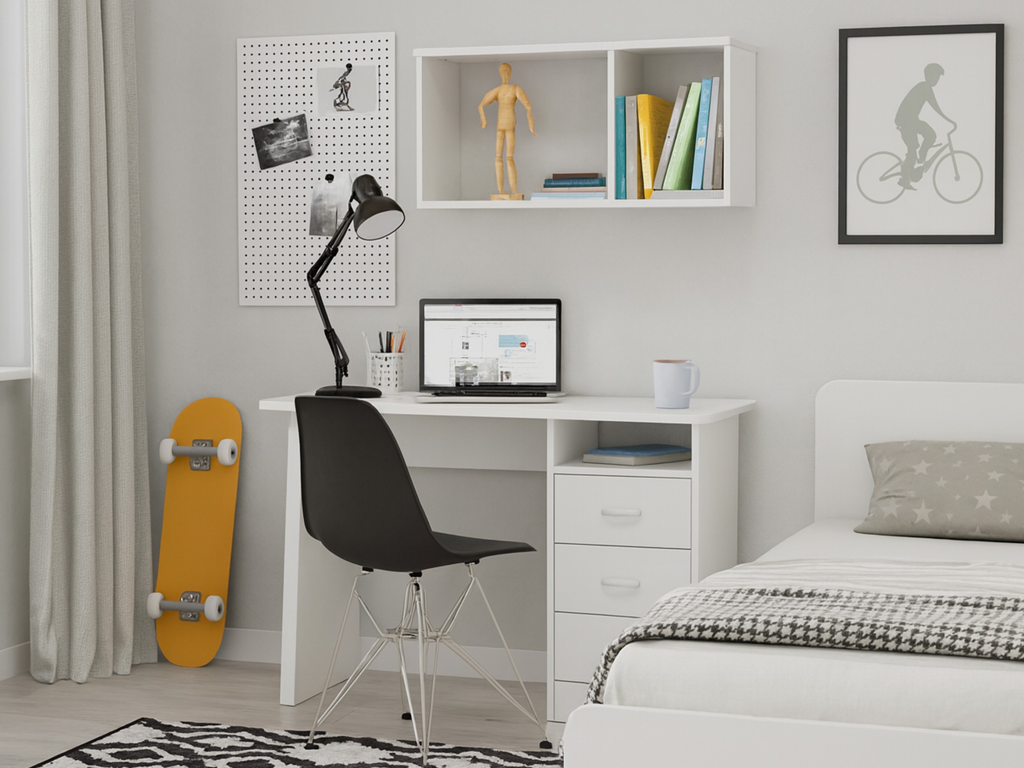 Birou Ontario 204 (Alb)